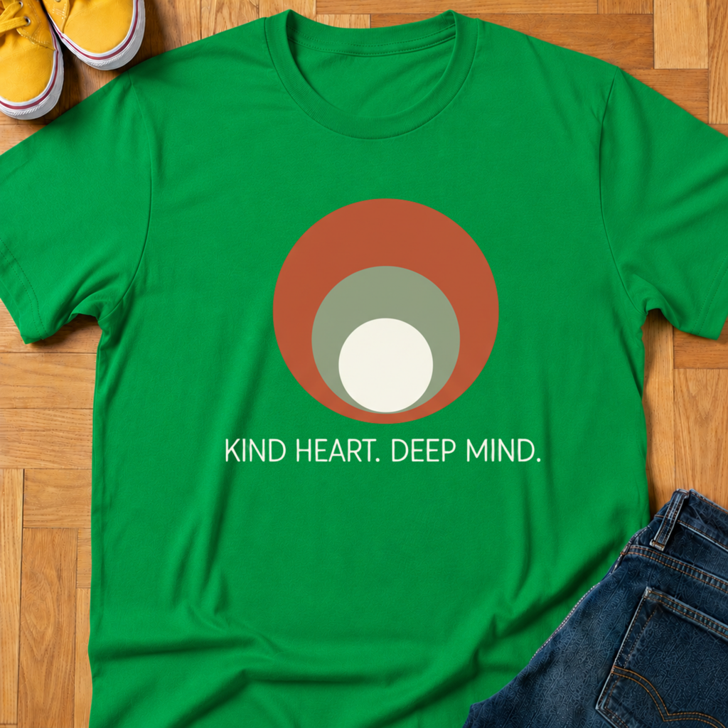 Kind Heart. Deep Mind. - Kids Tee