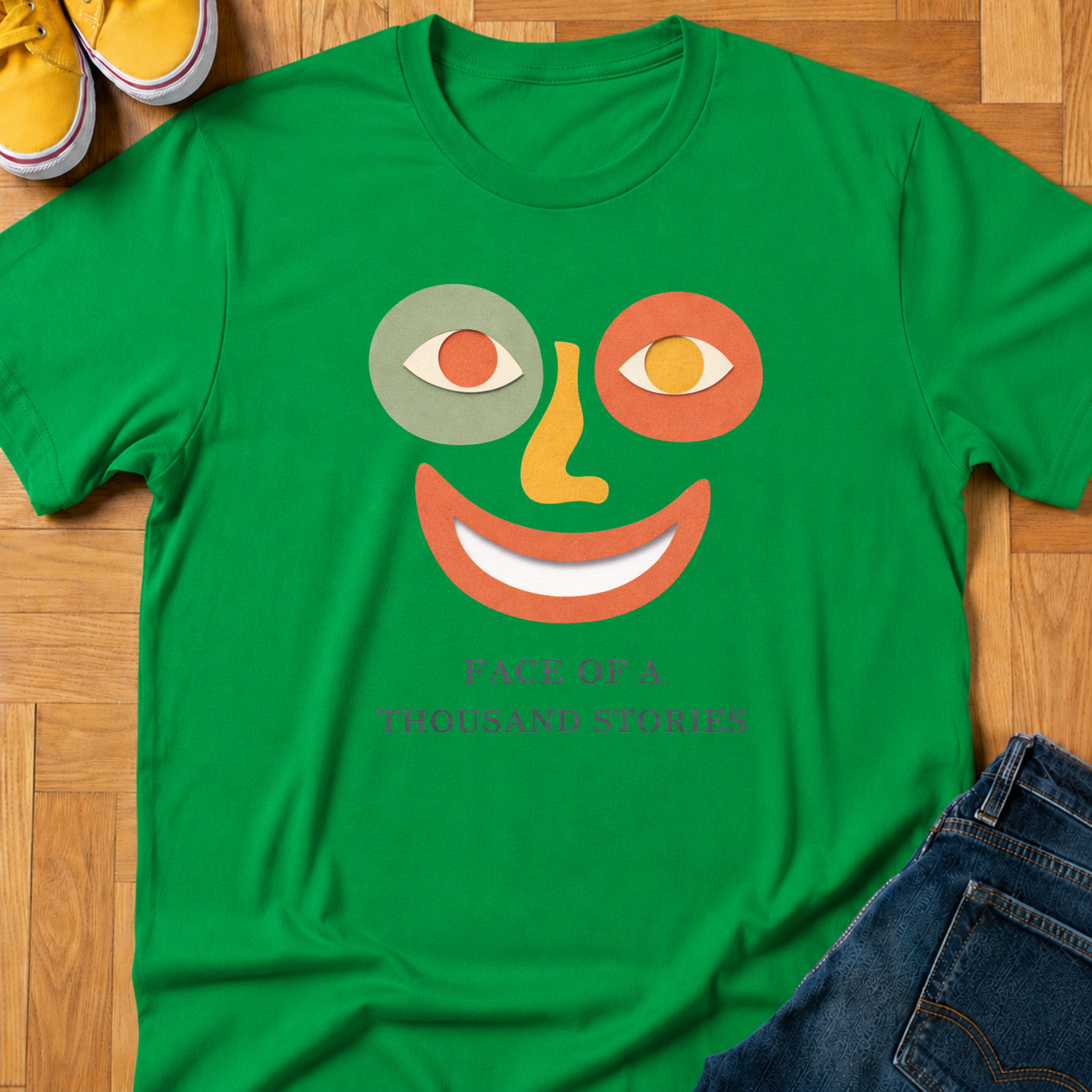 Face Of A Thousand Stories - Kids Tee