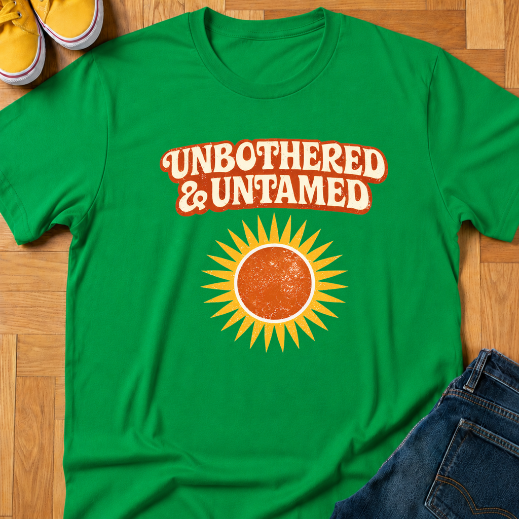 Unbothered & Untamed - Kids Tee