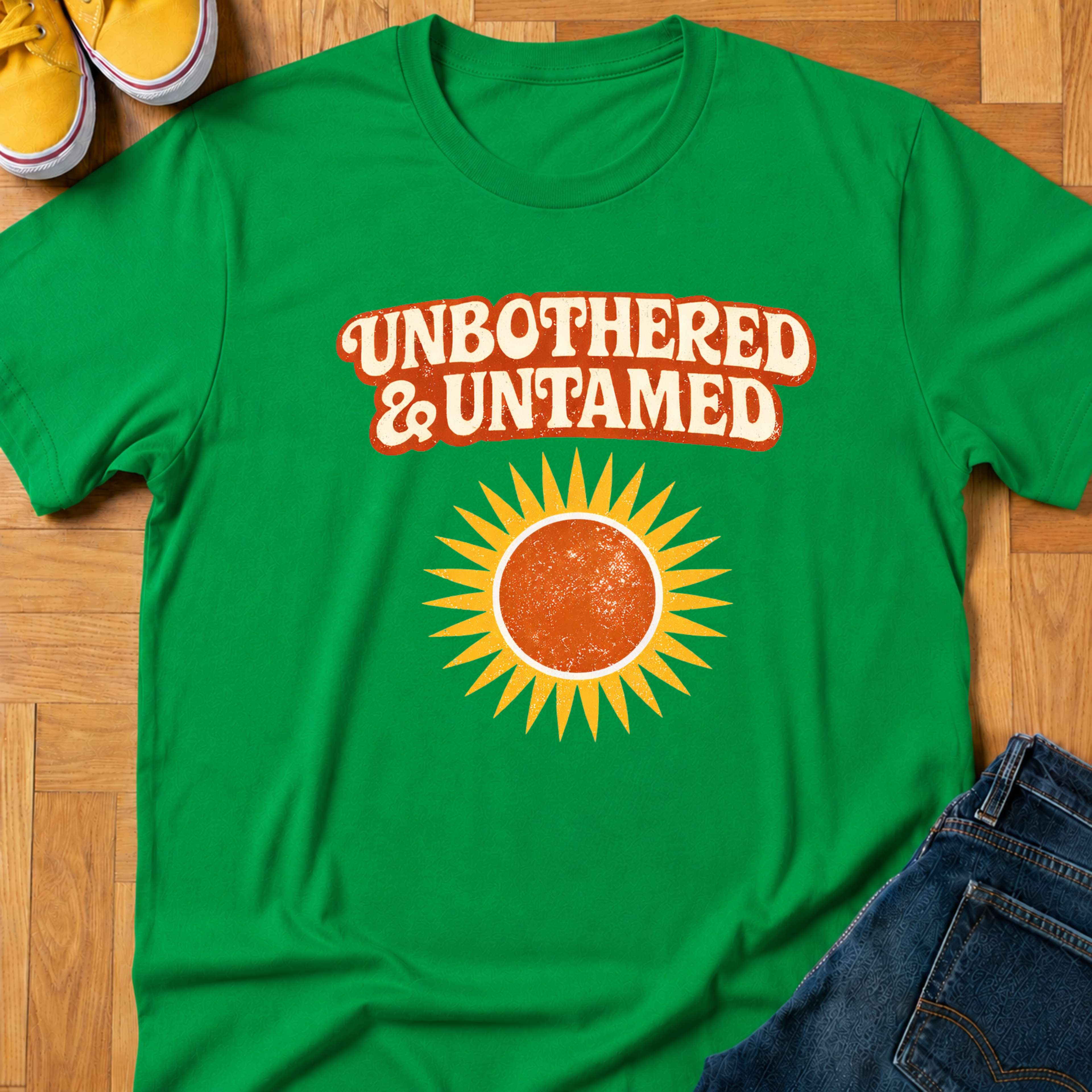 Unbothered & Untamed - Kids Tee