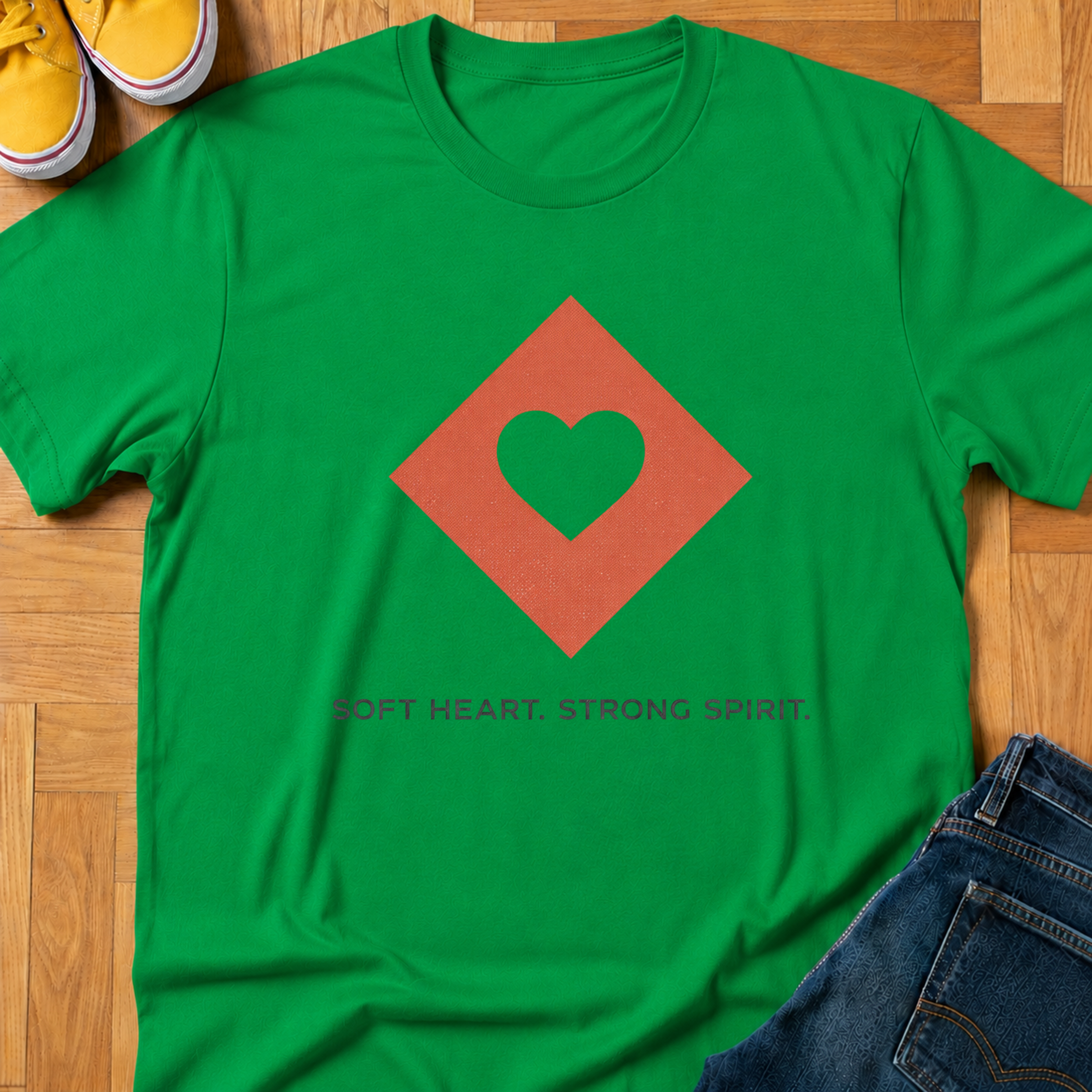 Soft Heart. Strong Spirit. - Kids Tee