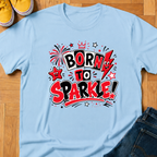USA Born To Sparkle - Kids Tee