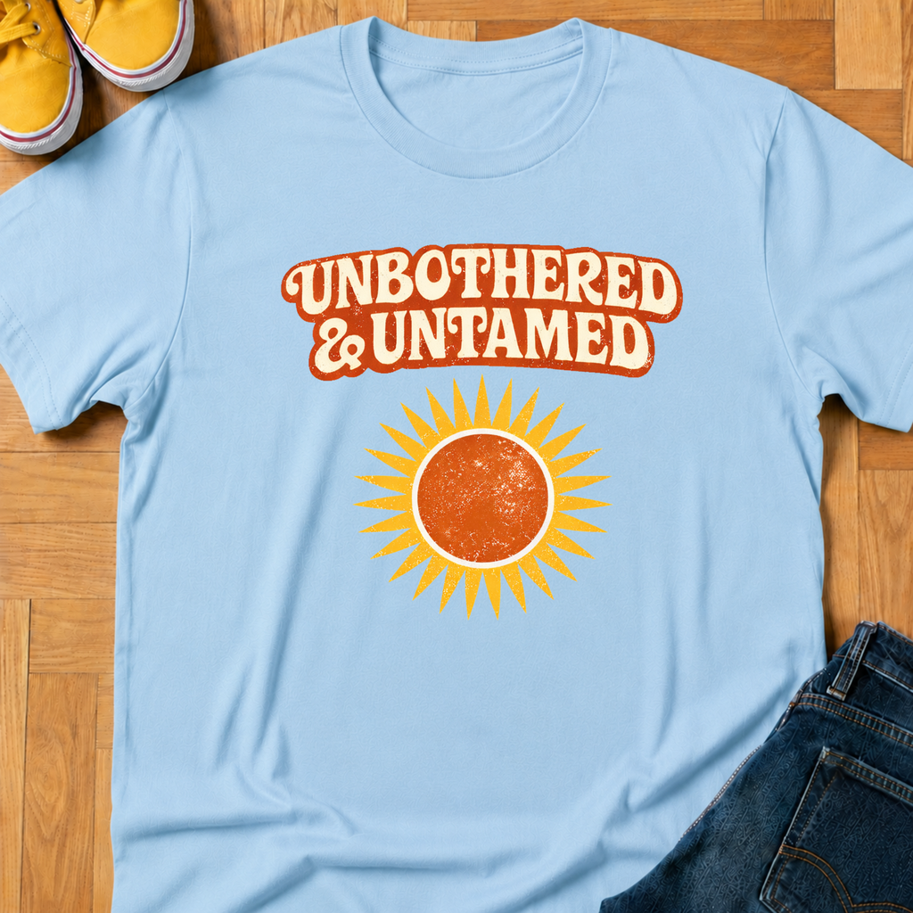 Unbothered & Untamed - Kids Tee