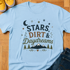 USA Stars, Dirt & Daydreams - Kids Tee