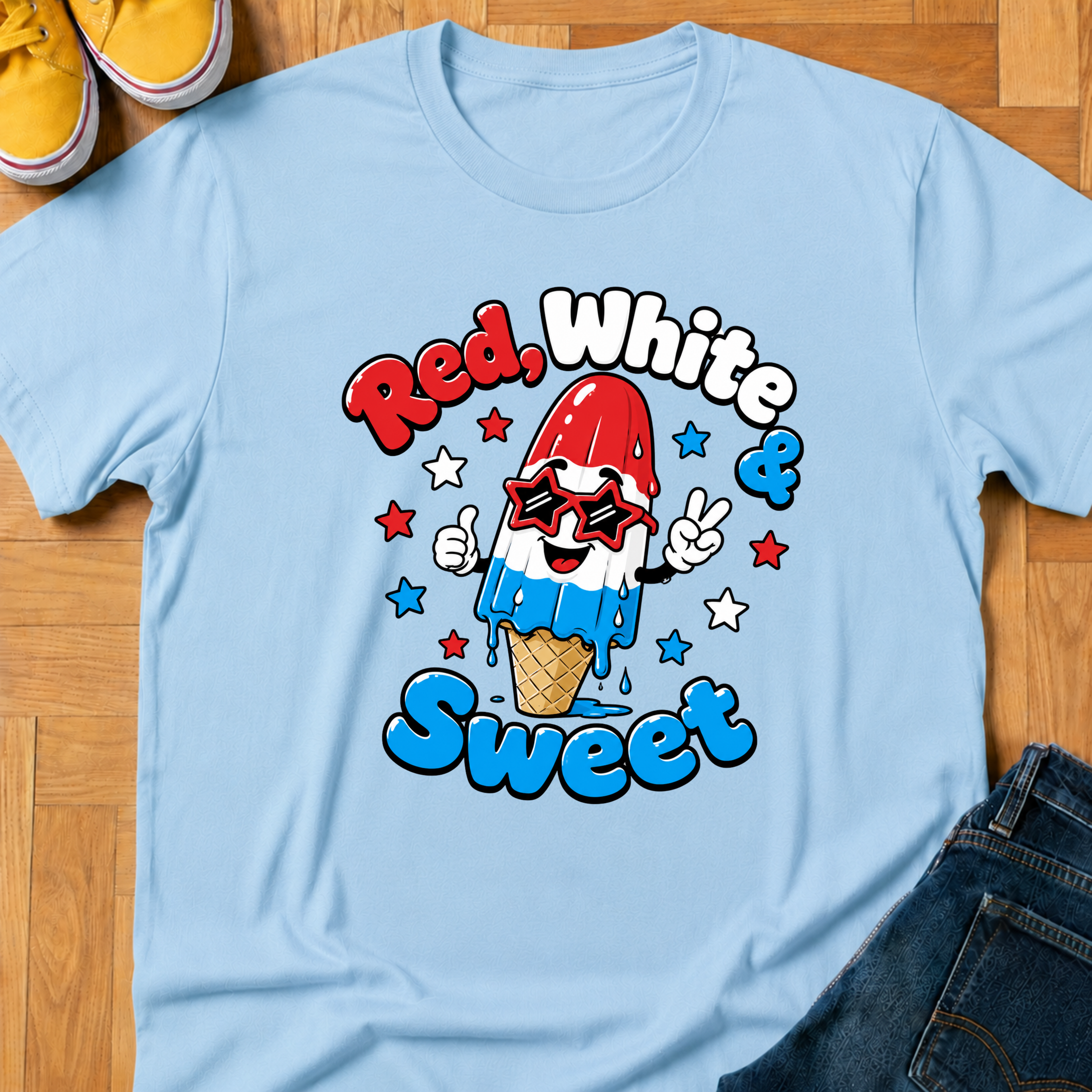 USA Red, White & Sweet - Kids Tee