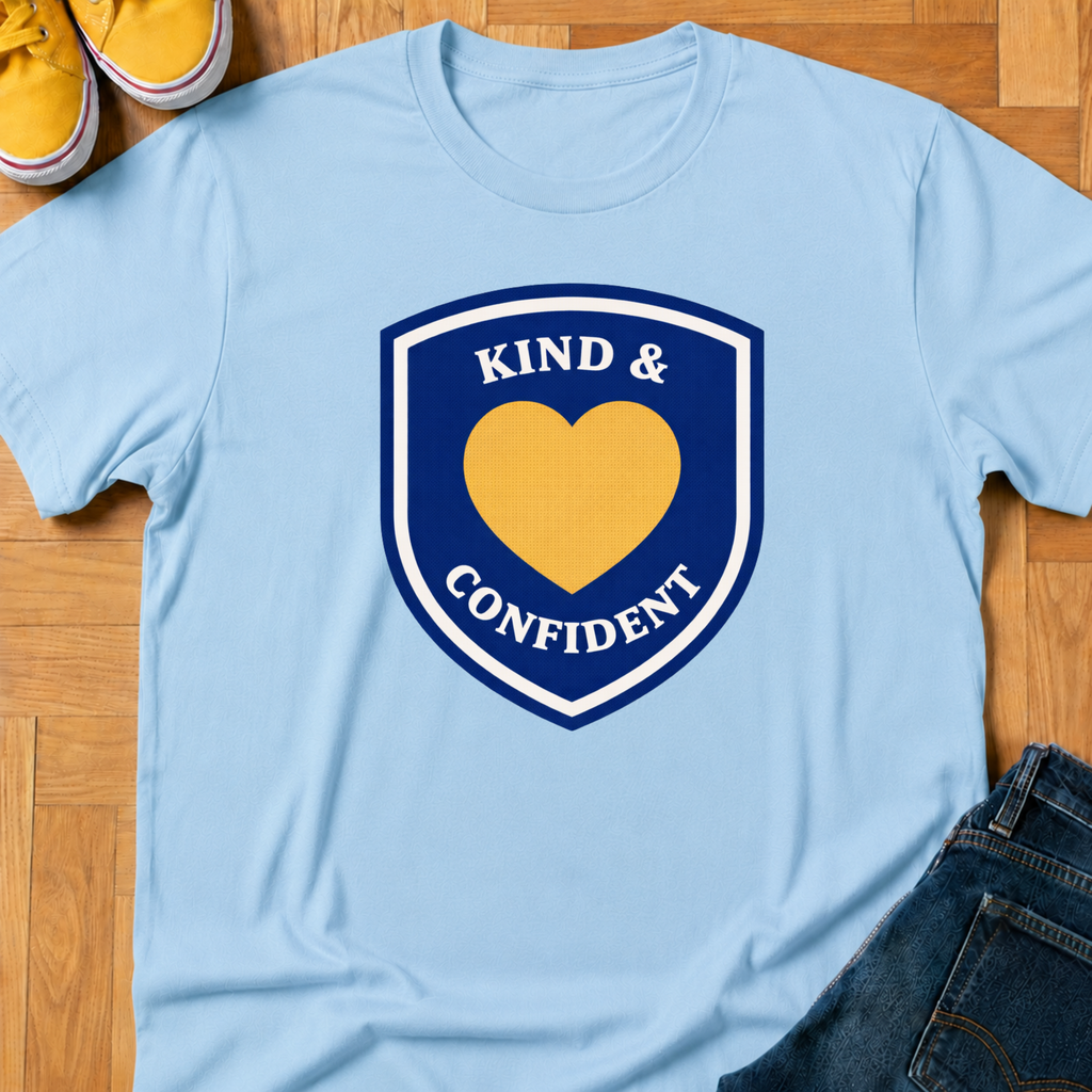 Kind & Confident - Kids Tee