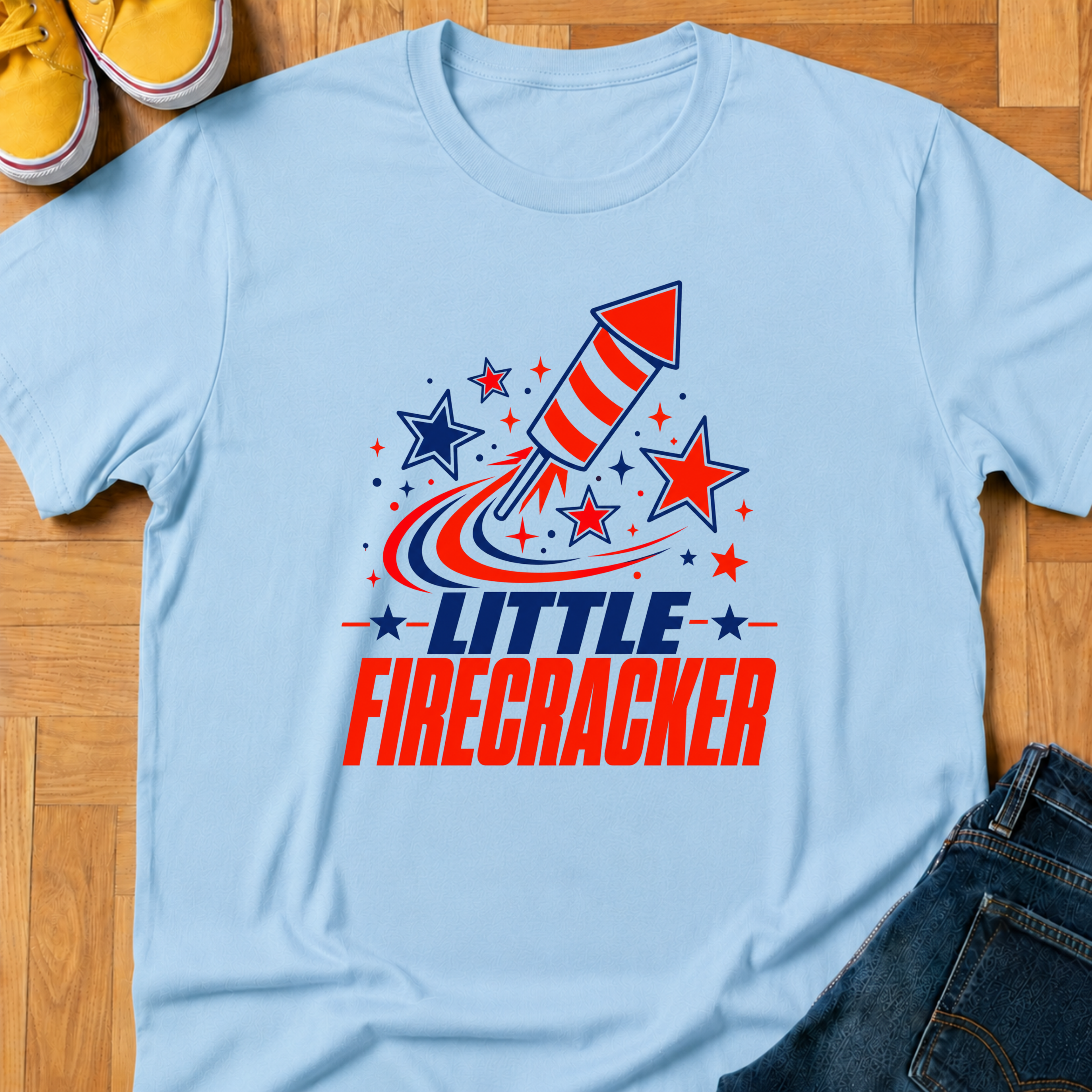 USA Little Firecracker 2 - Kids Tee