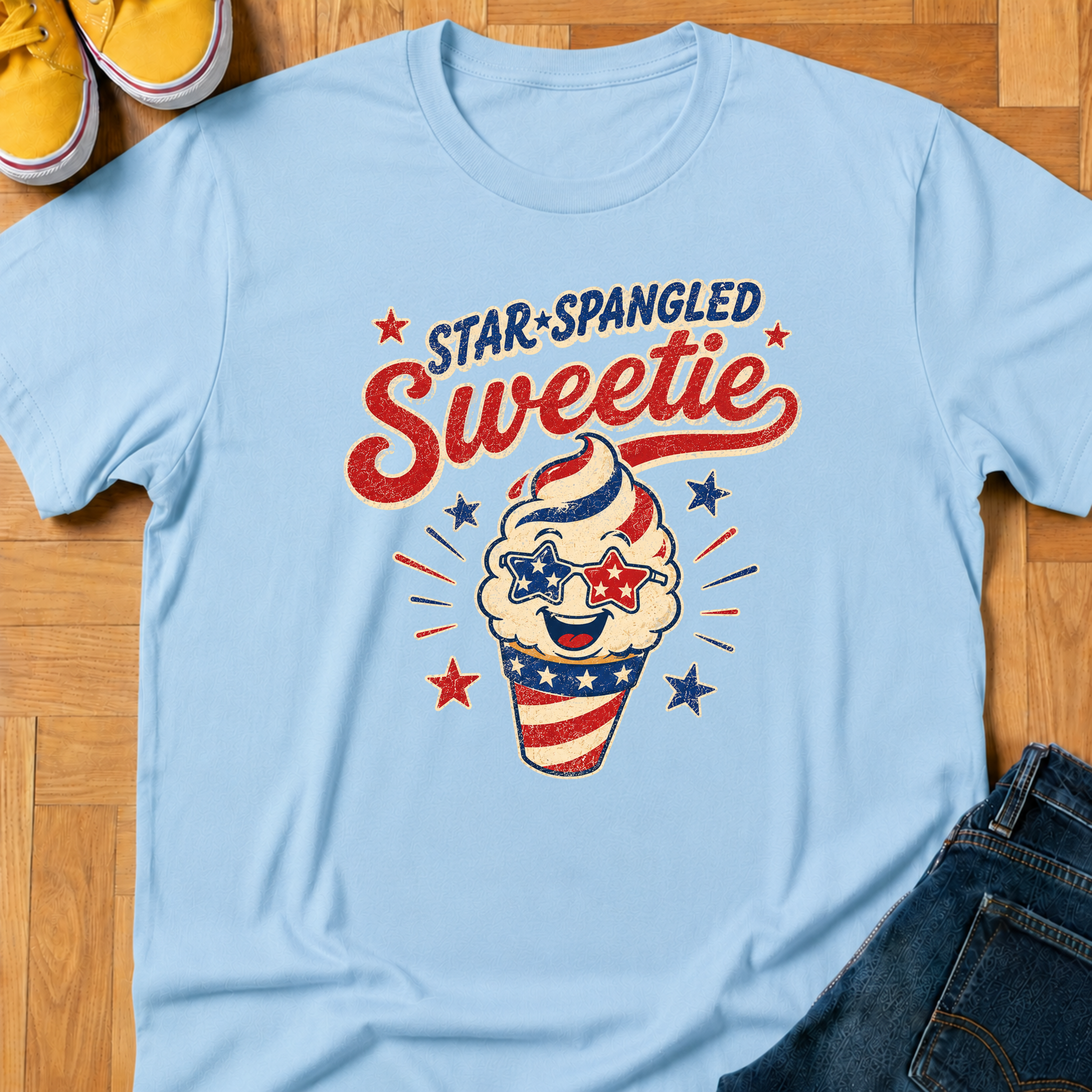USA Star-Spangled Sweetie - Kids Tee