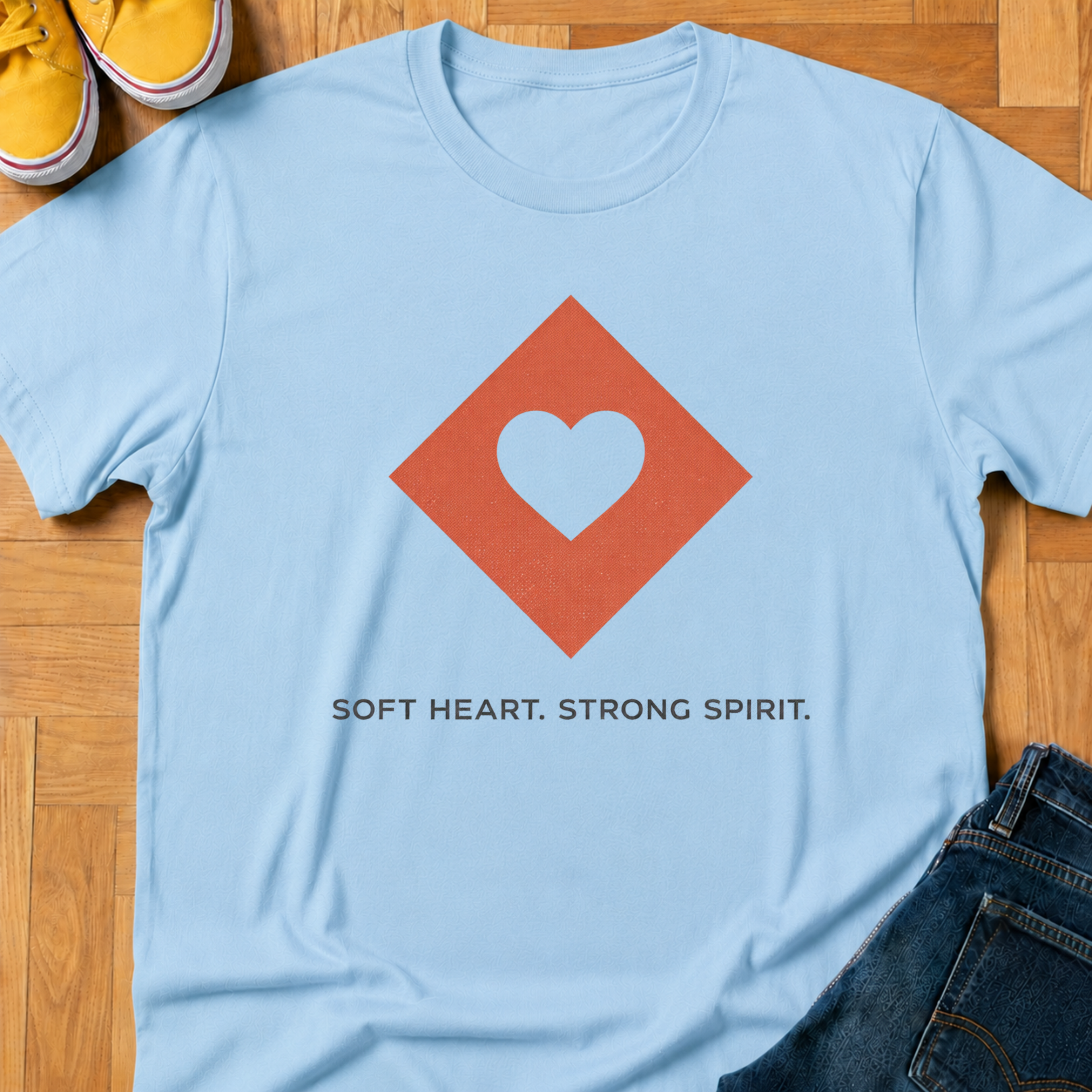 Soft Heart. Strong Spirit. - Kids Tee