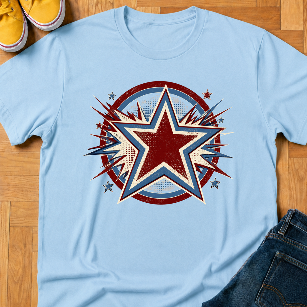 USA Superhero Star - Kids Tee