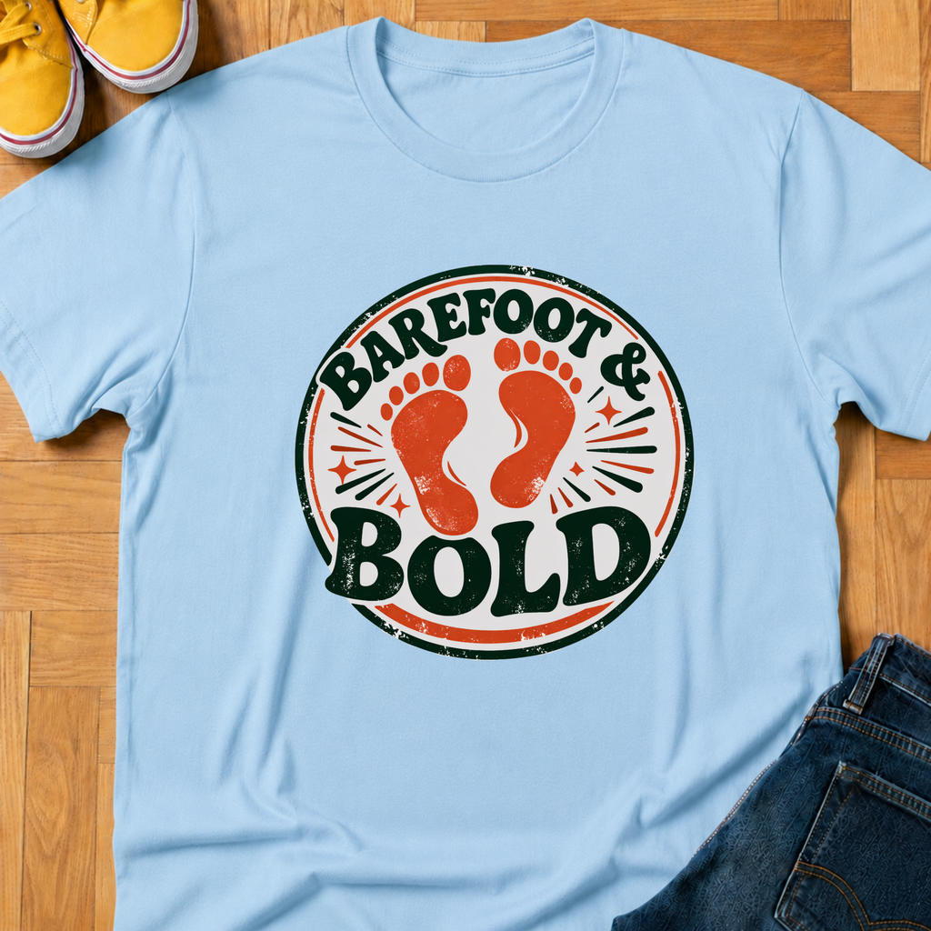 Barefoot & Bold - Kids Tee