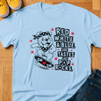 USA Pop Rocks Pup - Kids Tee