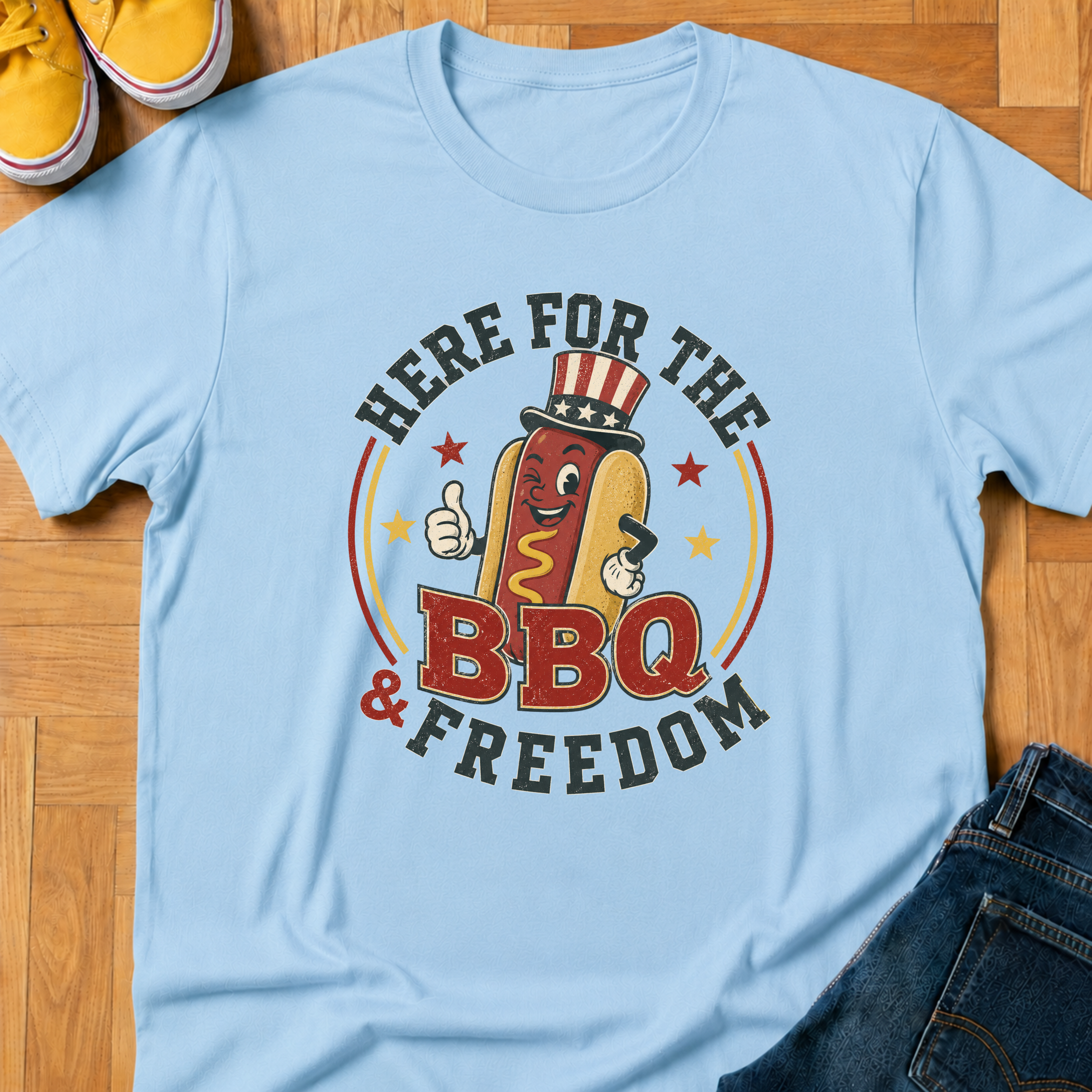 USA BBQ & Freedom - Kids Tee