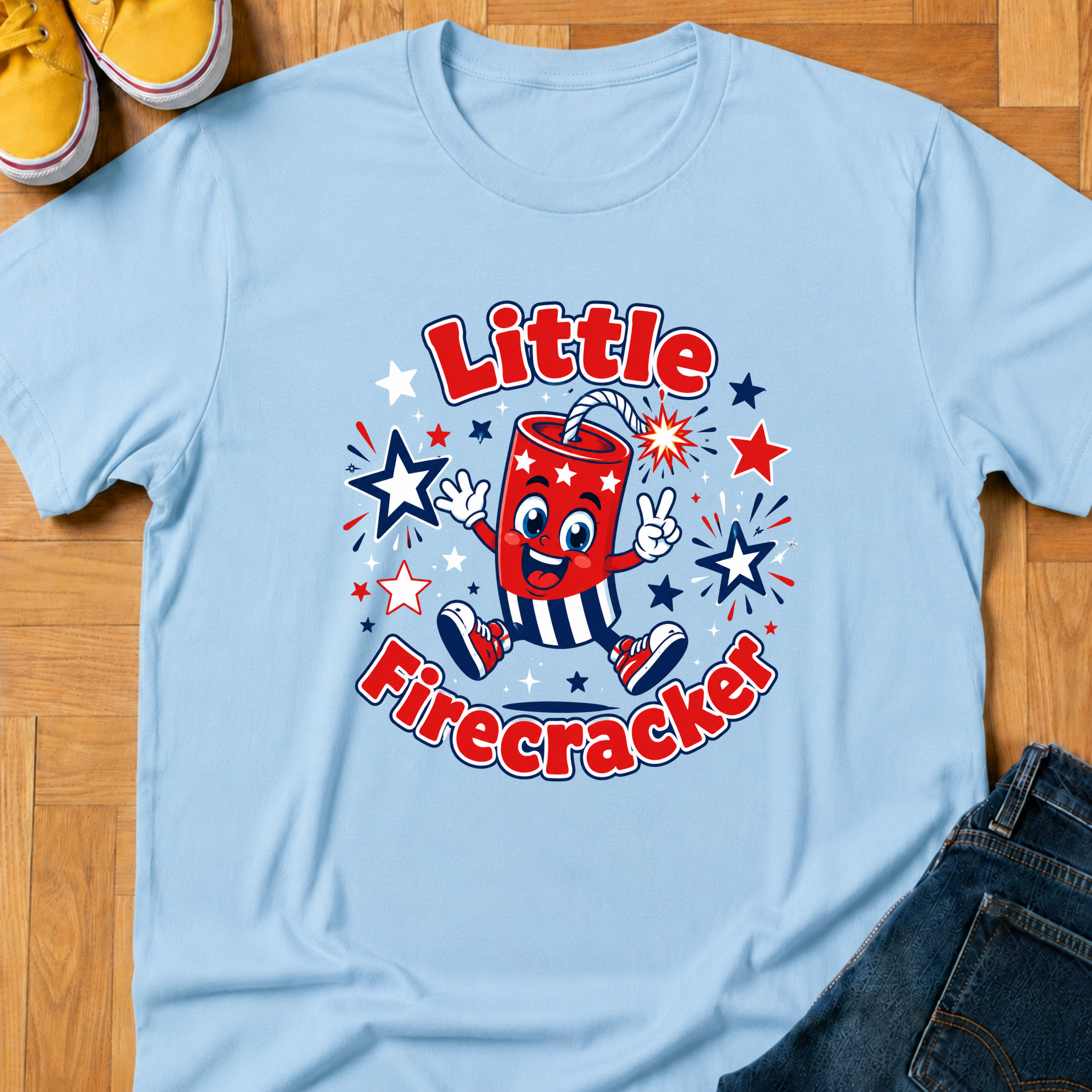 USA Little Firecracker 1 - Kids Tee