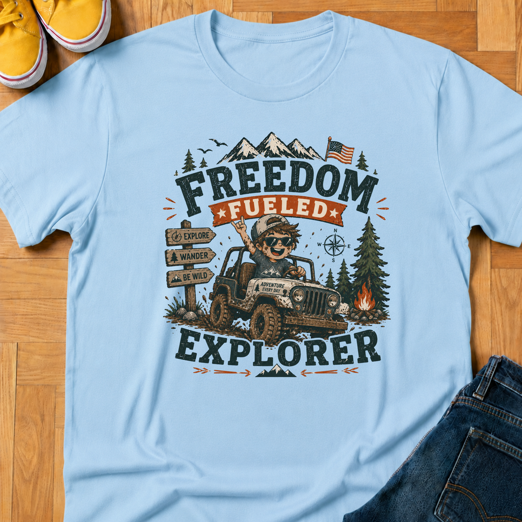 USA Freedom Fueled 1 - Kids Tee
