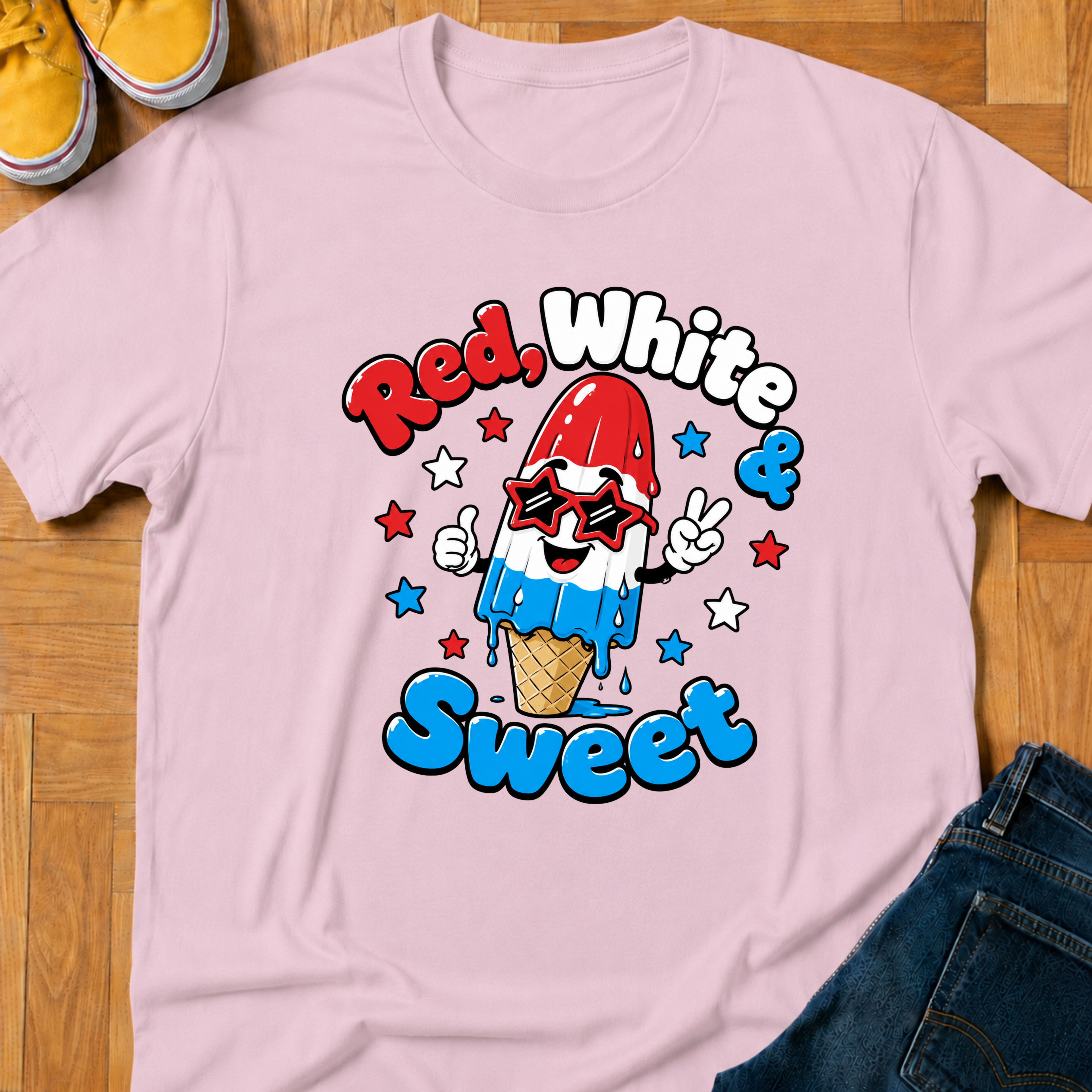 USA Red, White & Sweet - Kids Tee