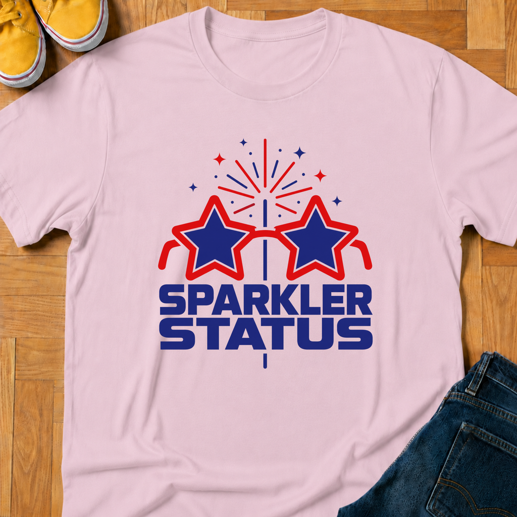USA Sparkler Status - Kids Tee