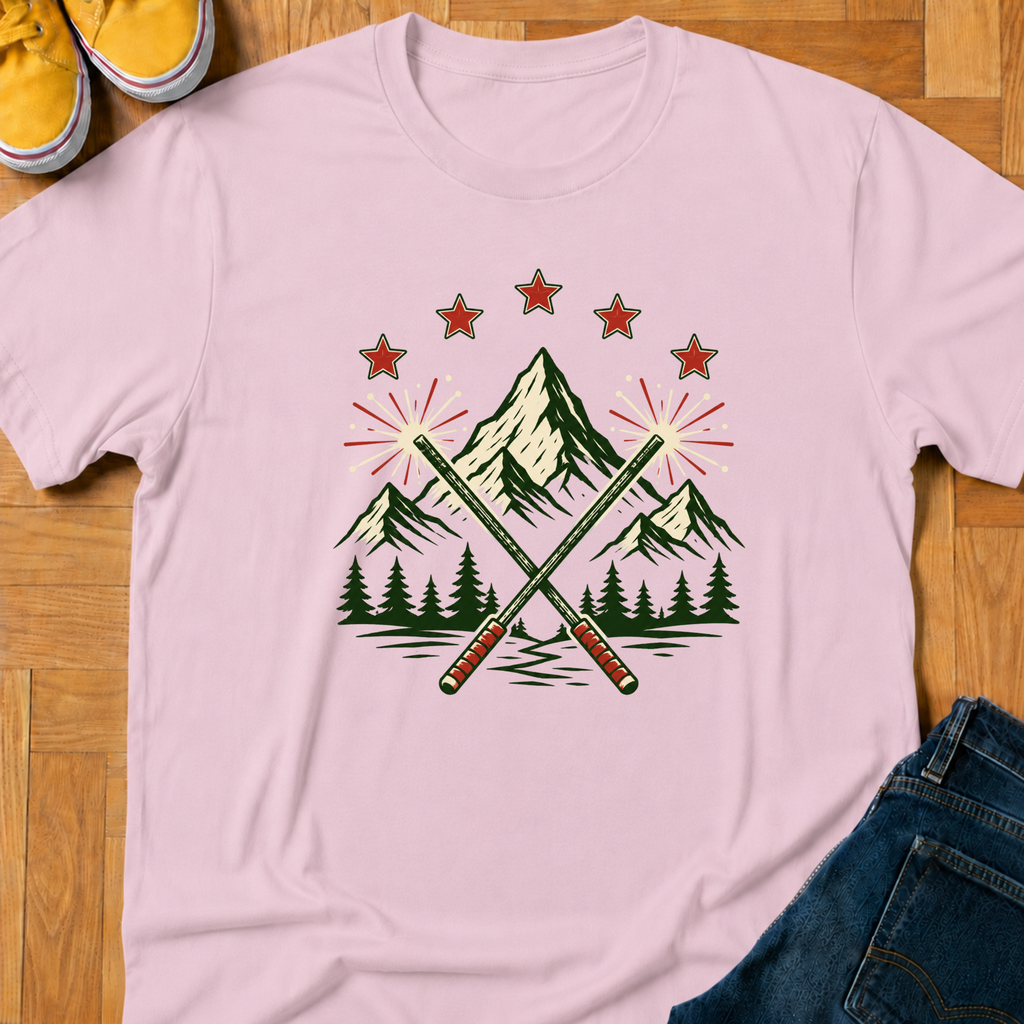 USA Mountain Sparklers - Kids Tee
