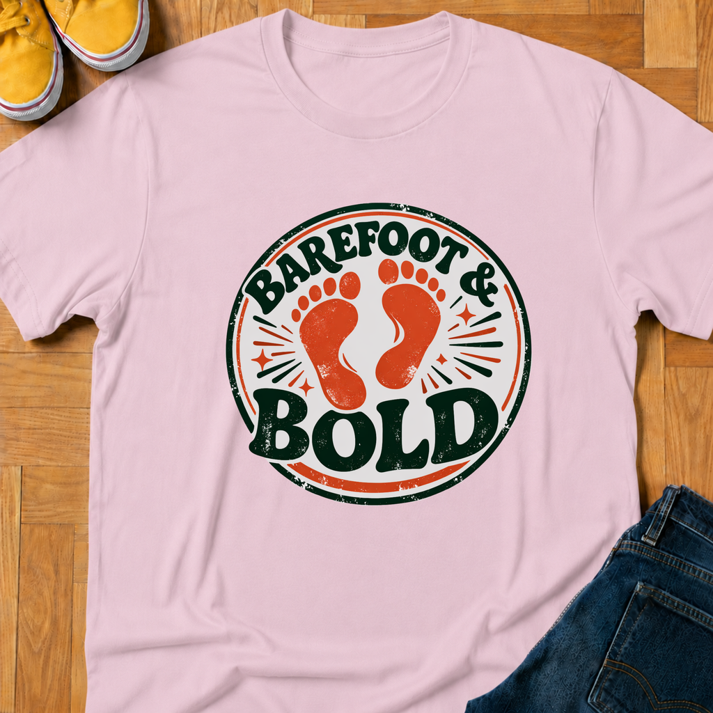 Barefoot & Bold - Kids Tee