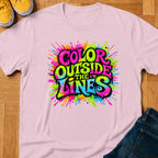 Color Outside The Lines - Kids Tee