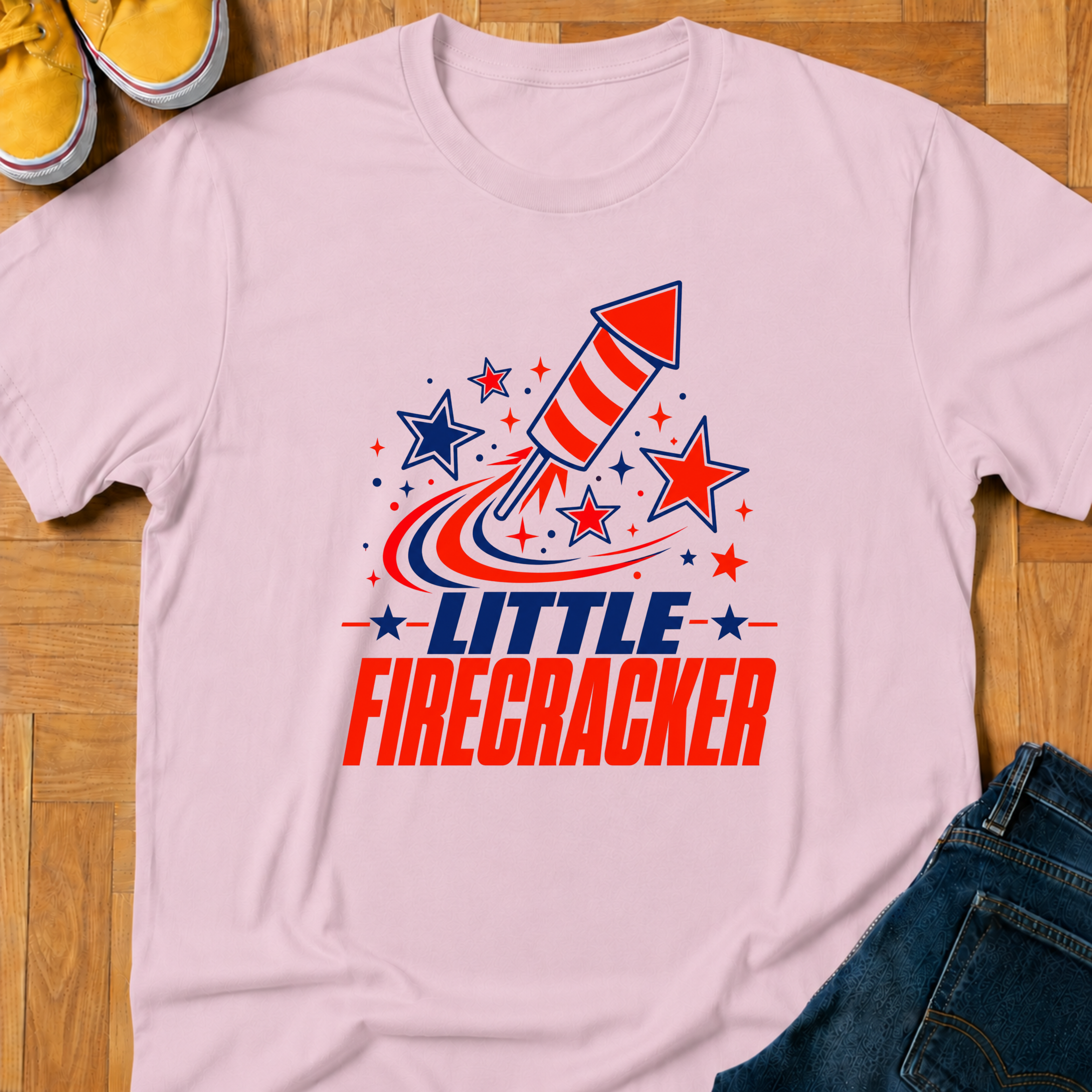 USA Little Firecracker 2 - Kids Tee