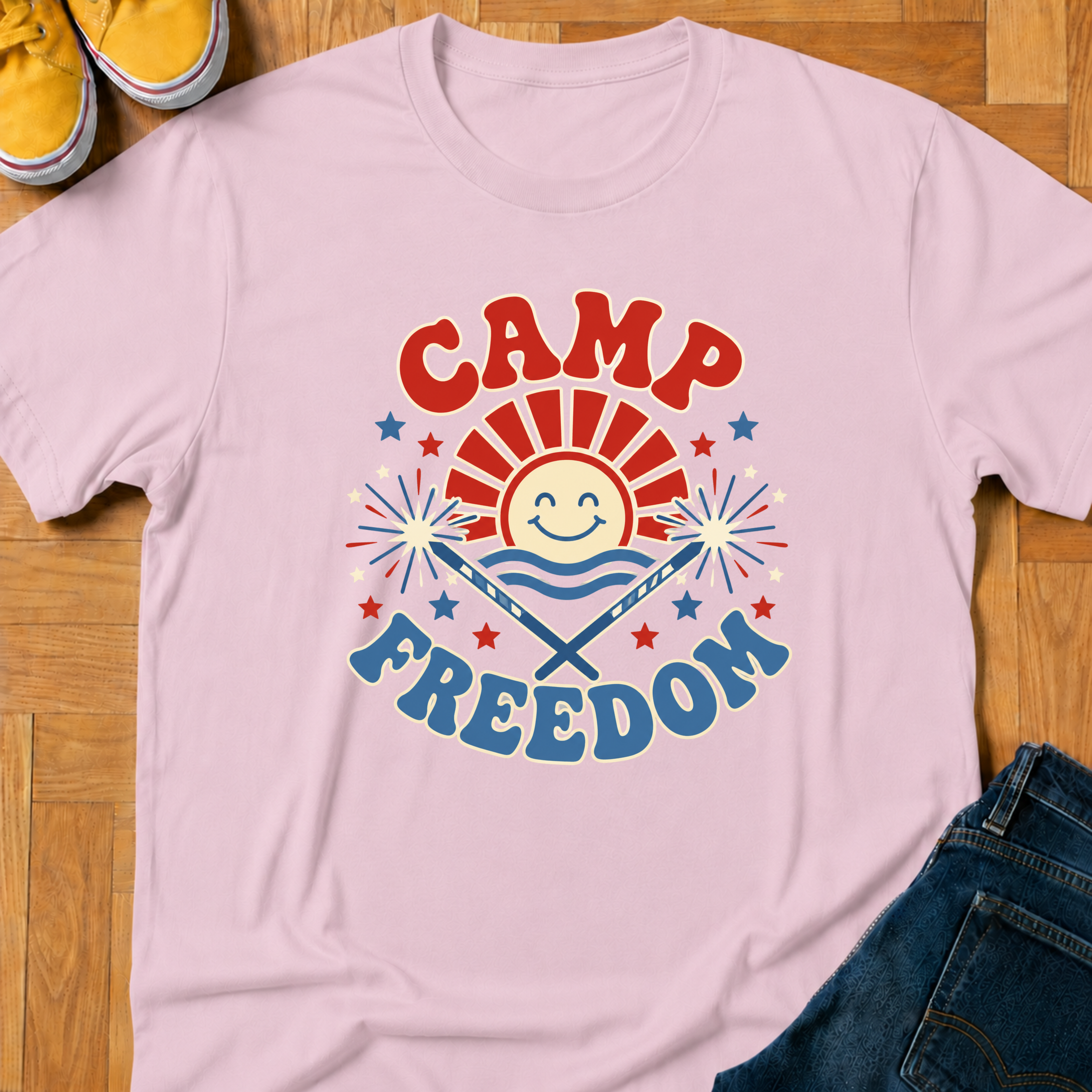 USA Camp Freedom - Kids Tee