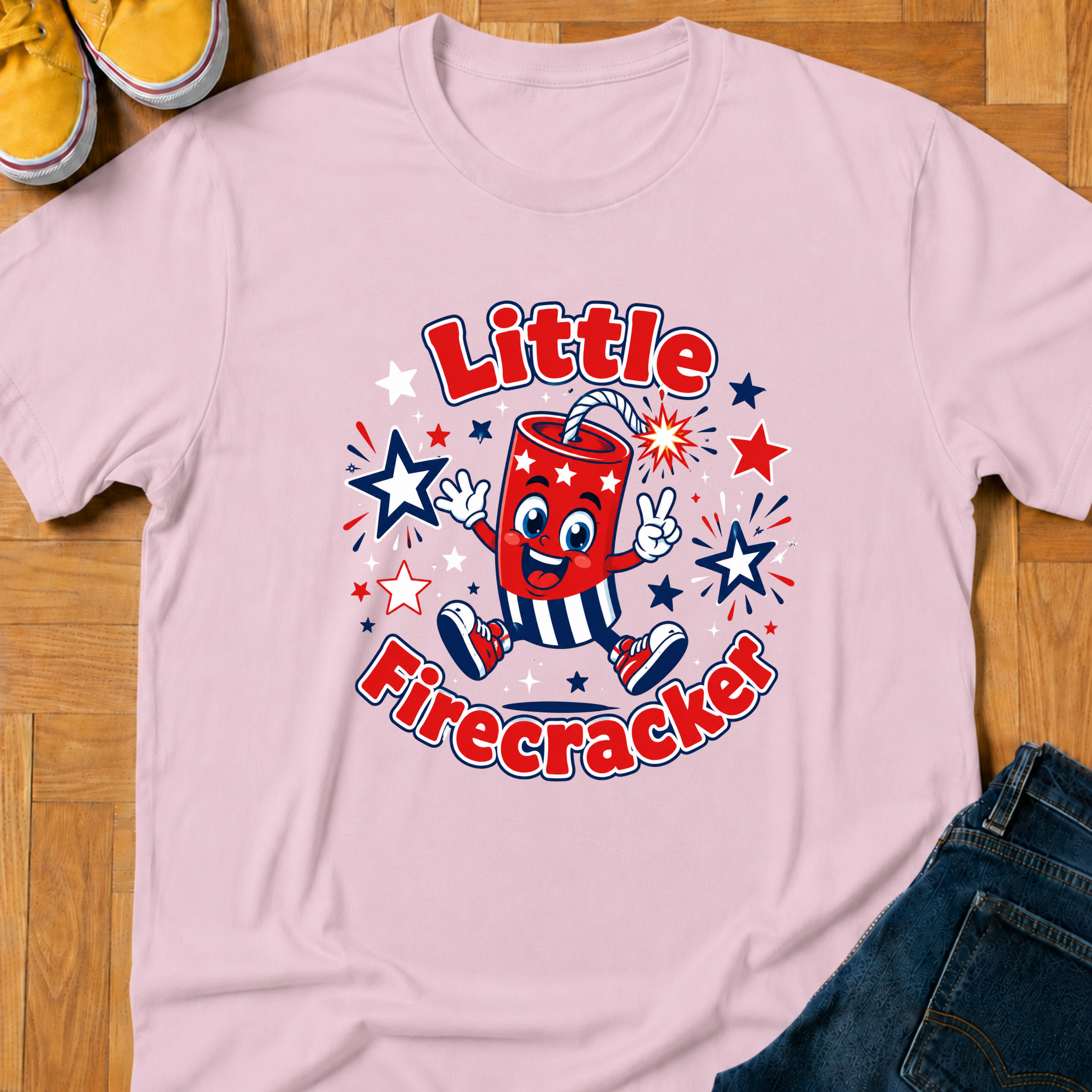 USA Little Firecracker 1 - Kids Tee