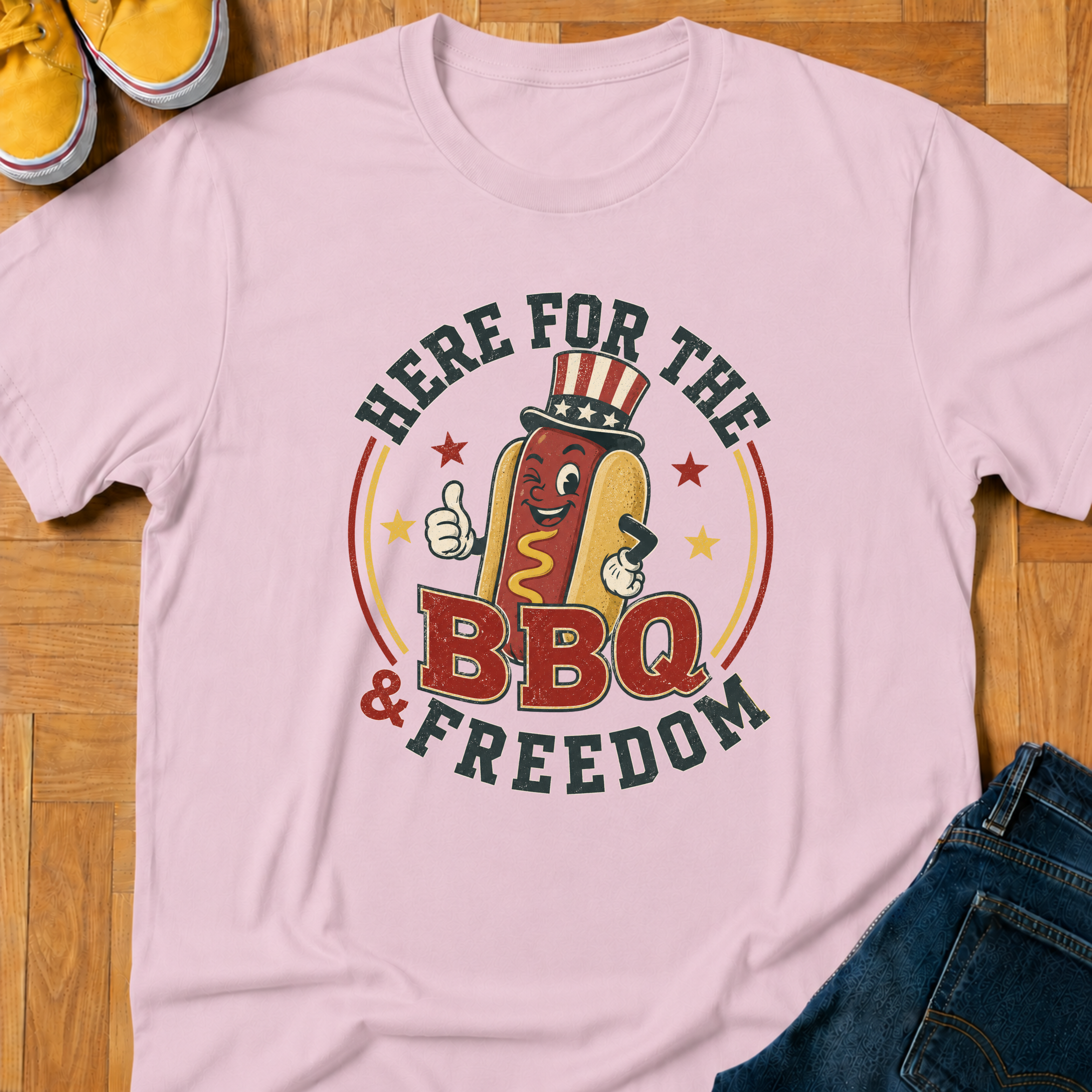 USA BBQ & Freedom - Kids Tee