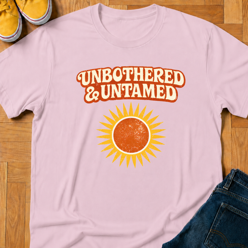 Unbothered & Untamed - Kids Tee