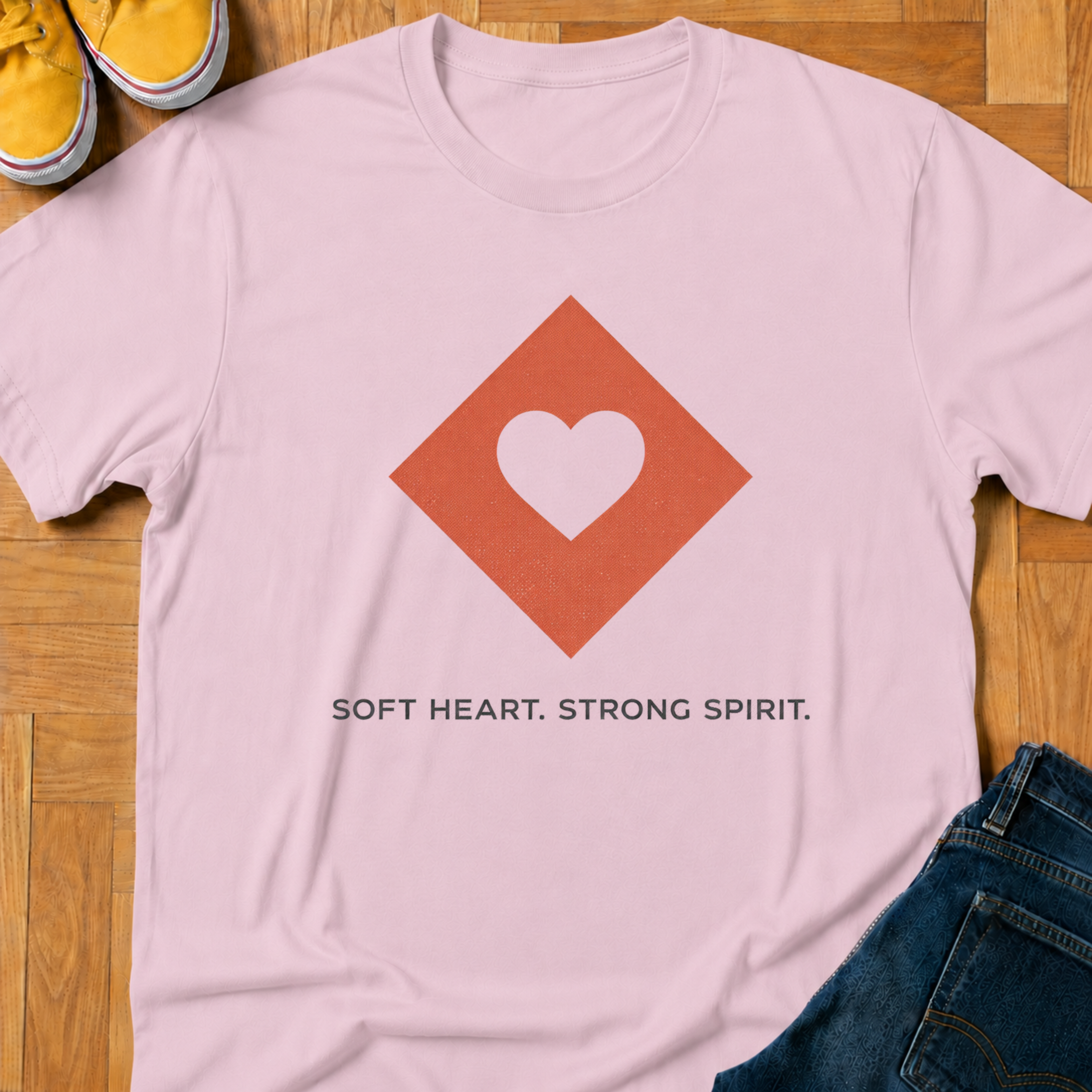 Soft Heart. Strong Spirit. - Kids Tee
