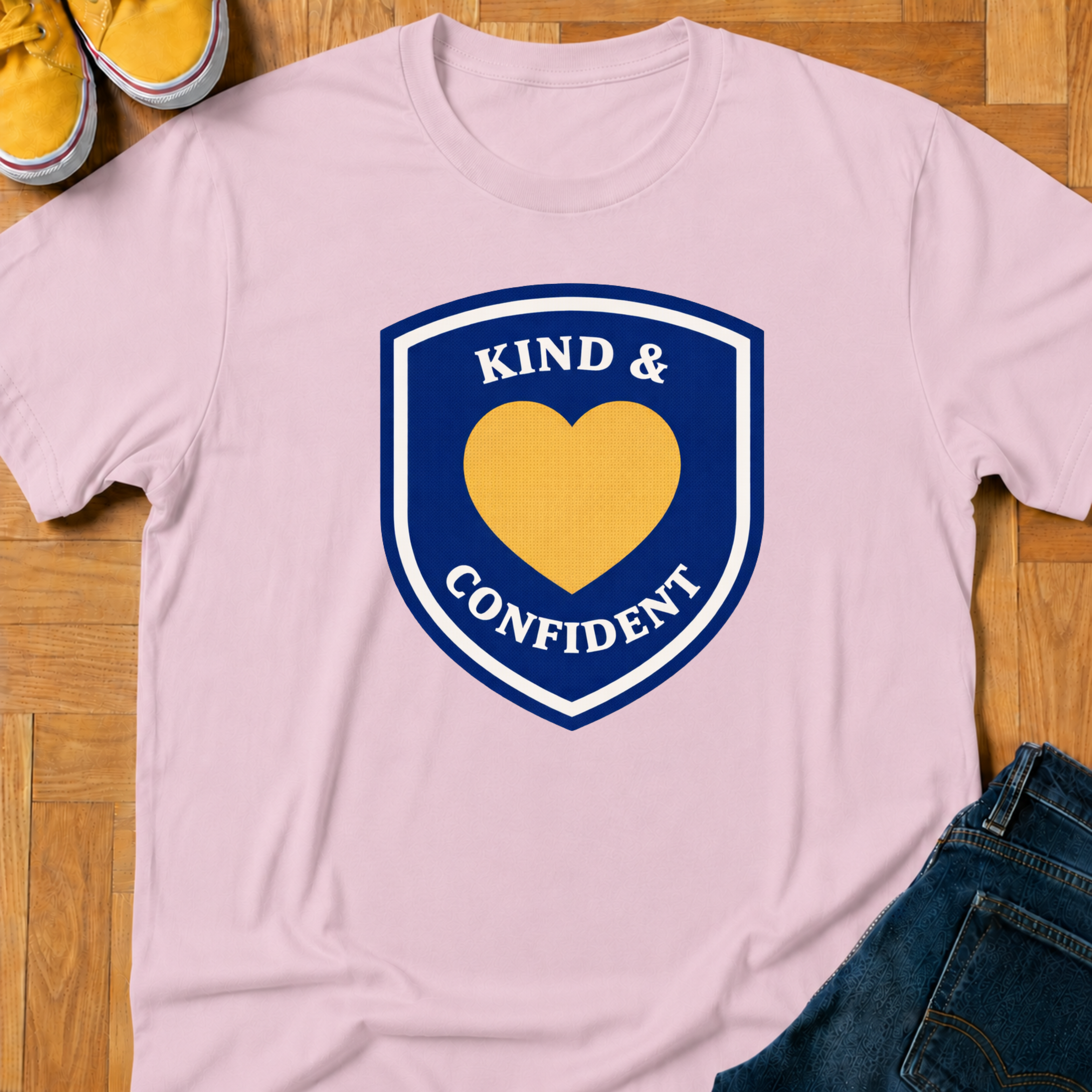 Kind & Confident - Kids Tee