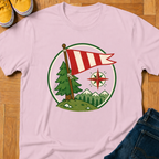 USA Nature Flagpost - Kids Tee