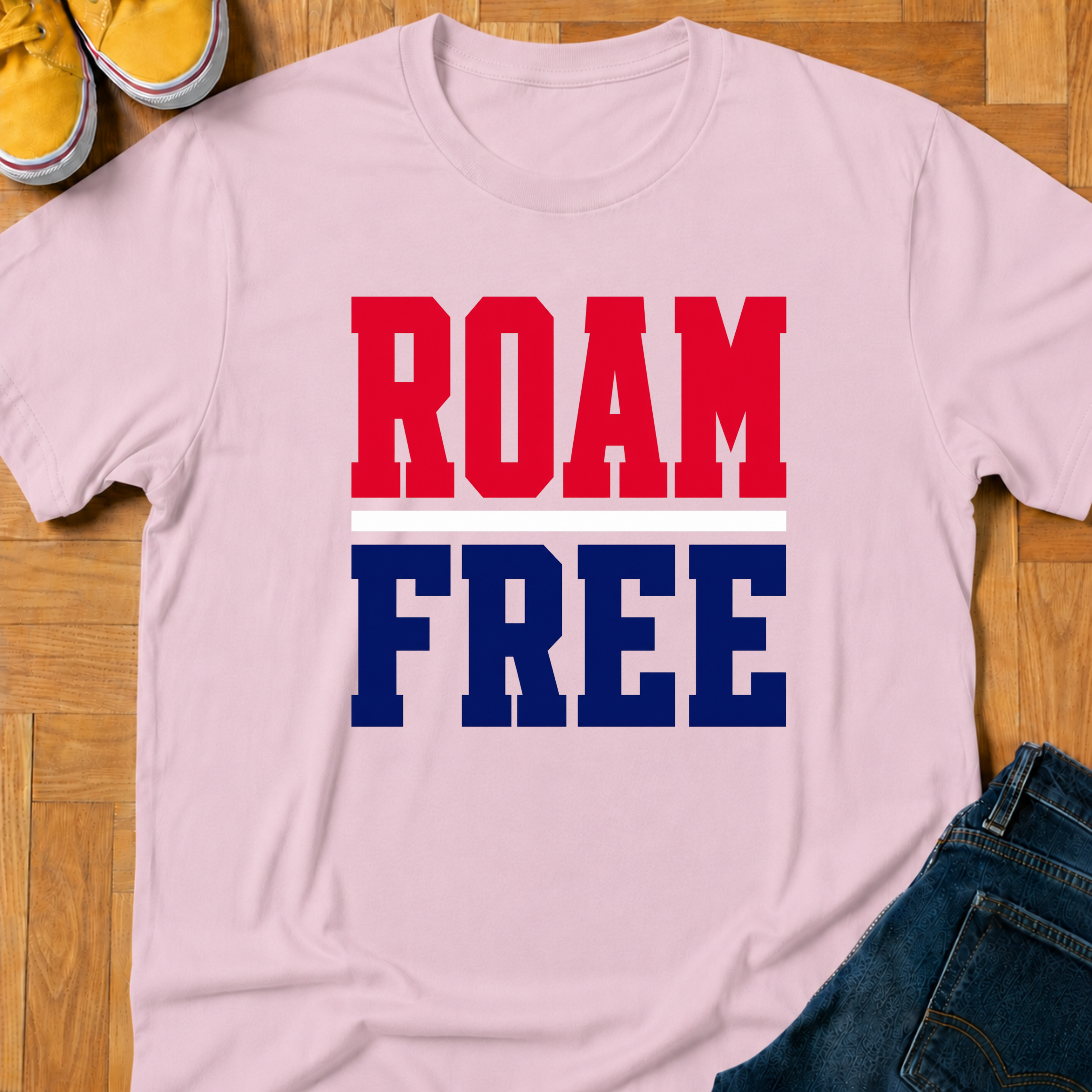 USA Roam Free - Kids Tee