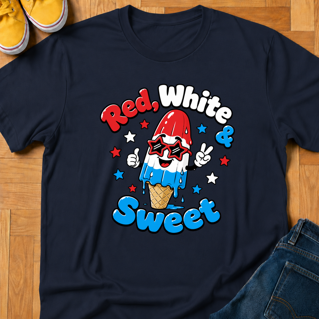 USA Red, White & Sweet - Kids Tee