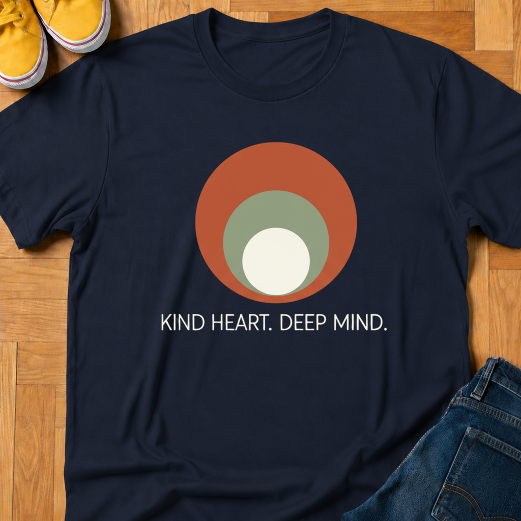 Kind Heart. Deep Mind. - Kids Tee