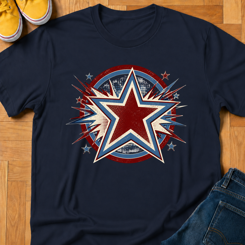 USA Superhero Star - Kids Tee