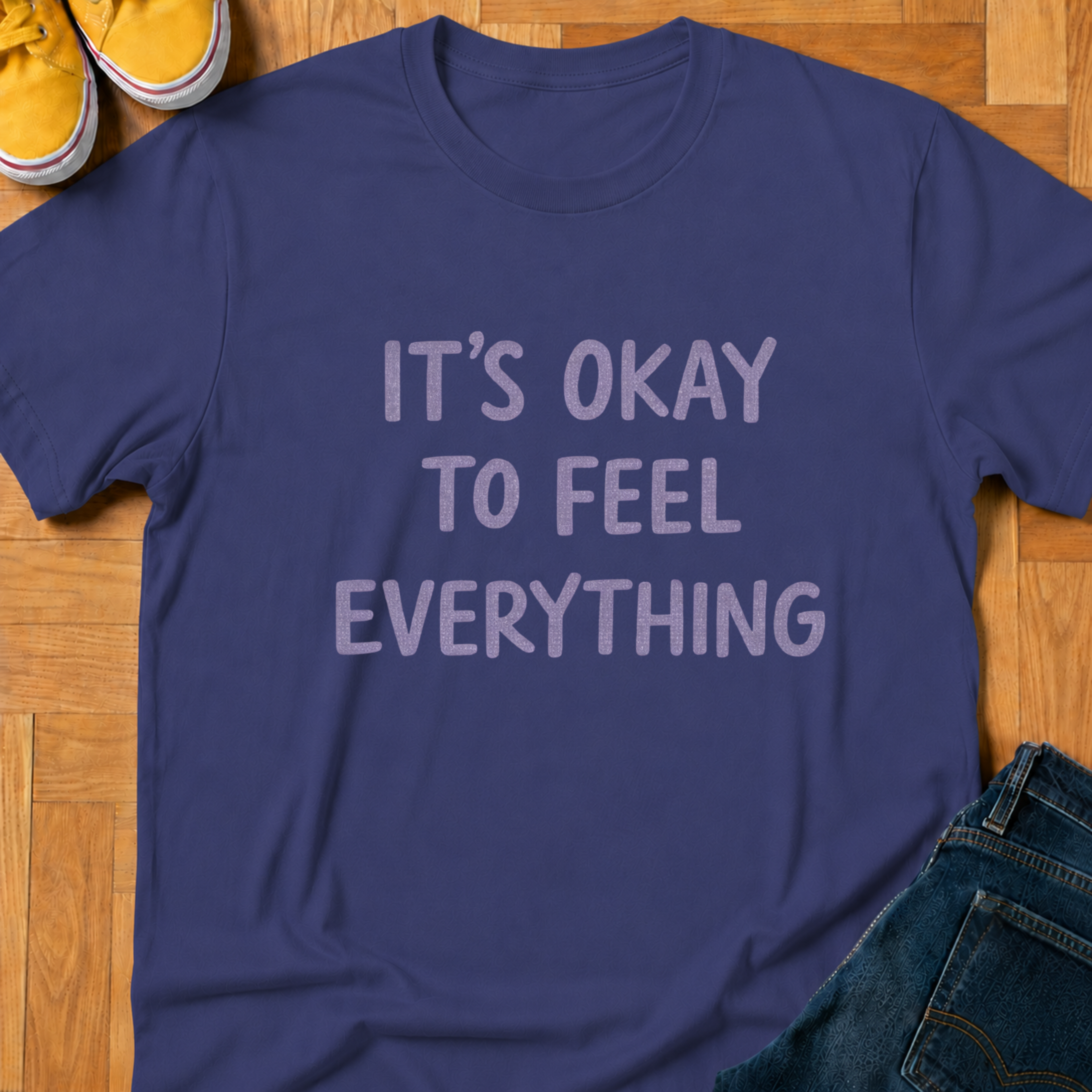 It's Okay To Feel Everything - Kids Tee
