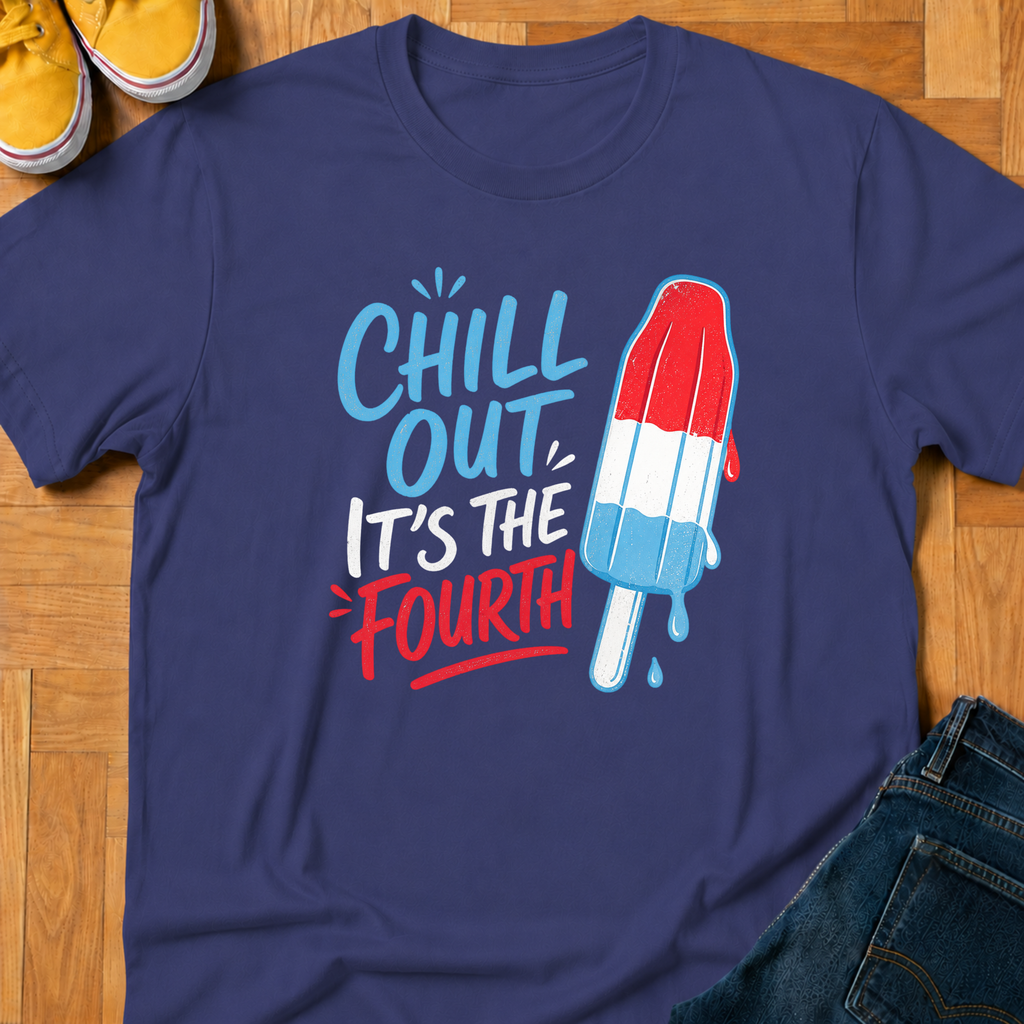 USA Chill Out It's The Fourth - Kids Tee