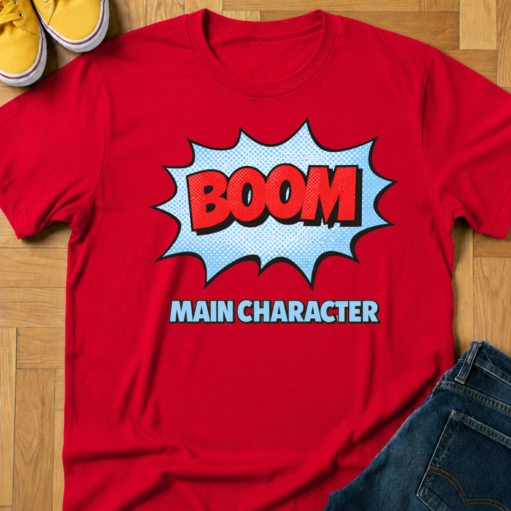 Boom Main Character - Kids Tee