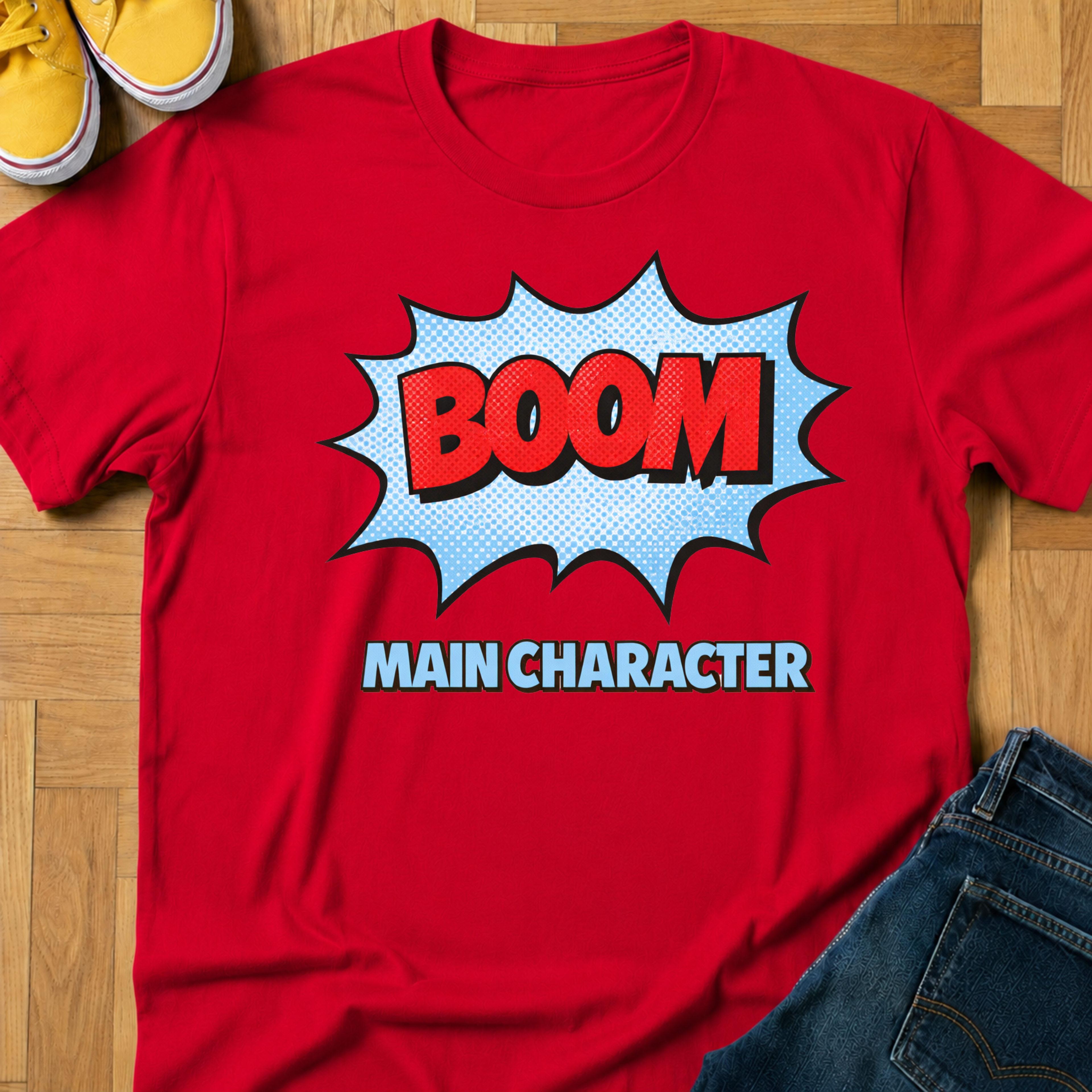 Boom Main Character - Kids Tee