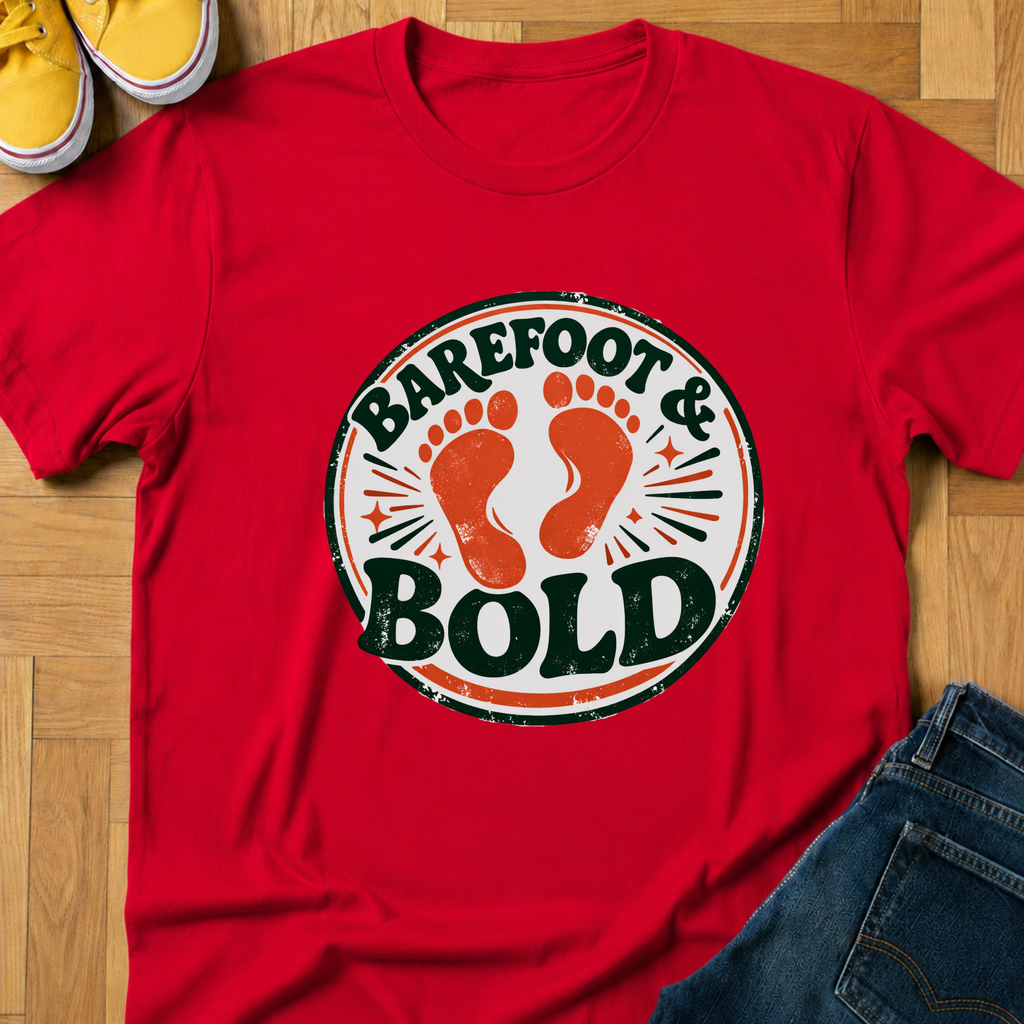Barefoot & Bold - Kids Tee