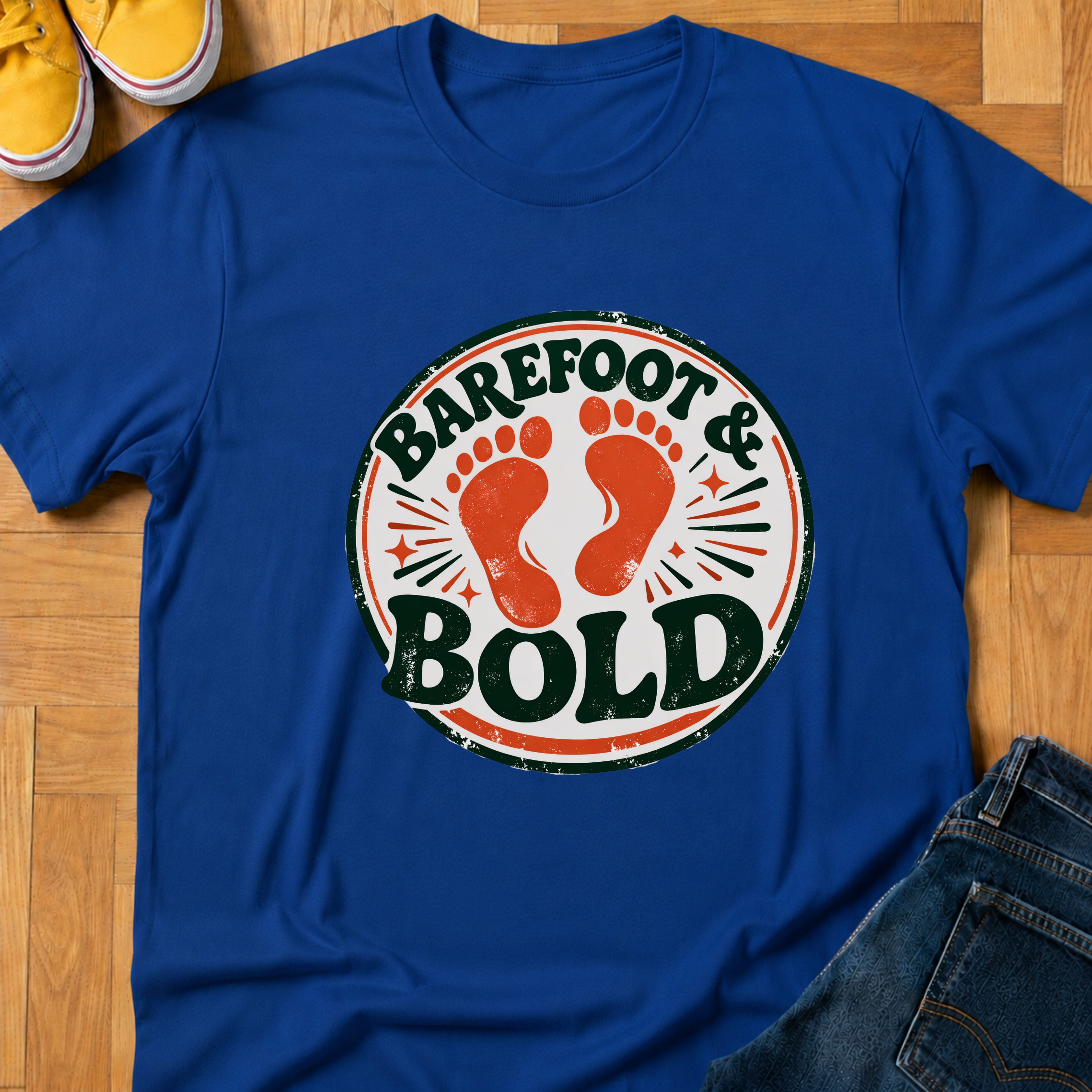 Barefoot & Bold - Kids Tee