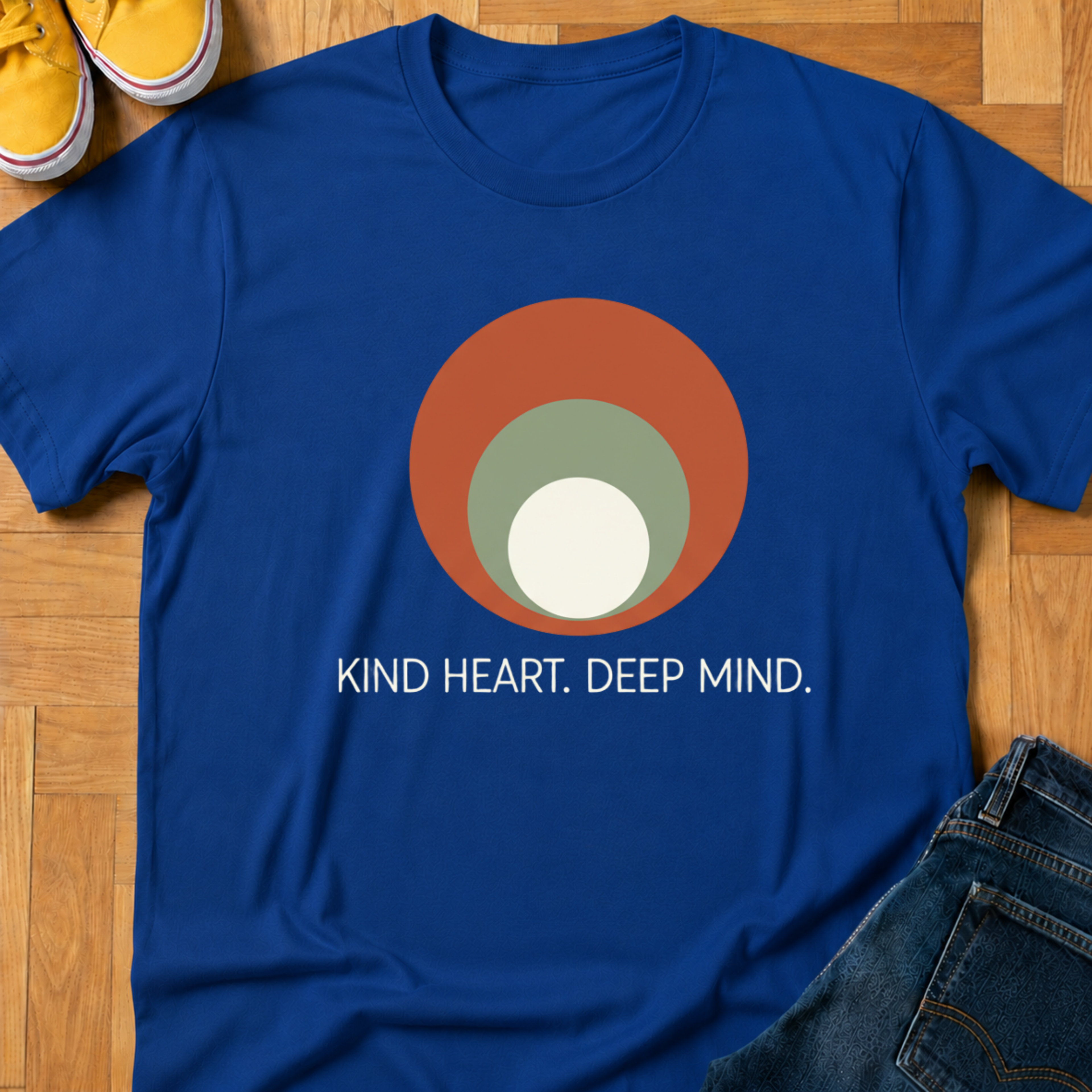 Kind Heart. Deep Mind. - Kids Tee