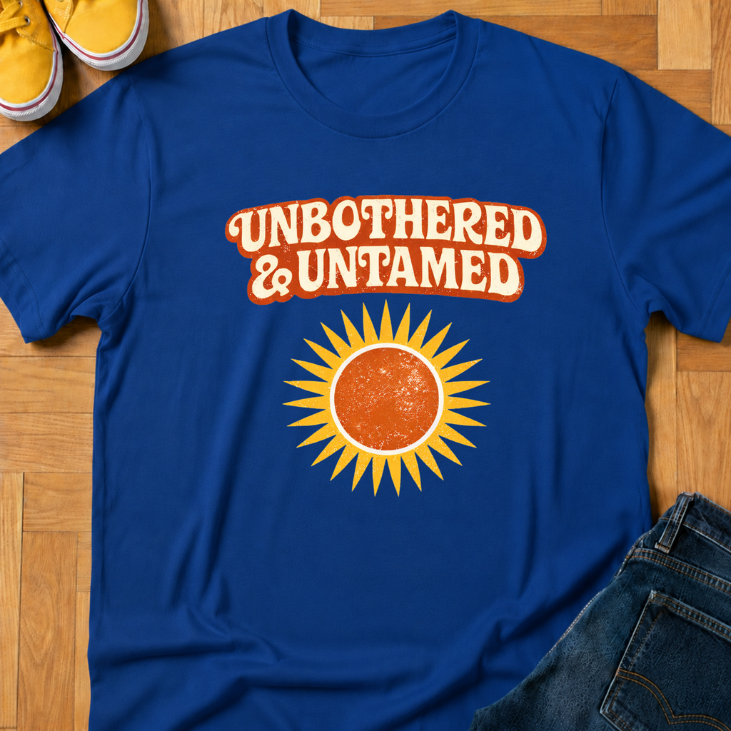 Unbothered & Untamed - Kids Tee