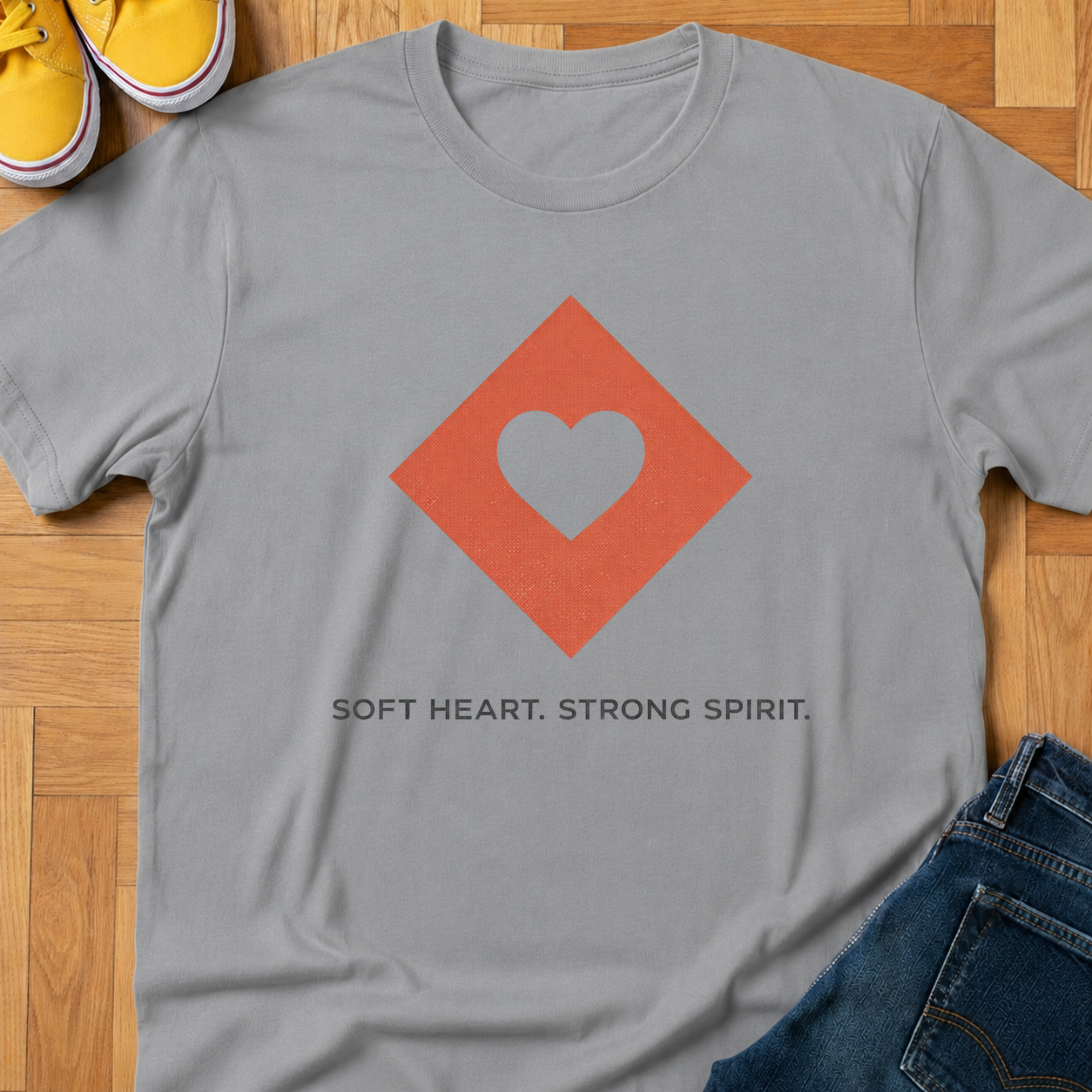 Soft Heart. Strong Spirit. - Kids Tee