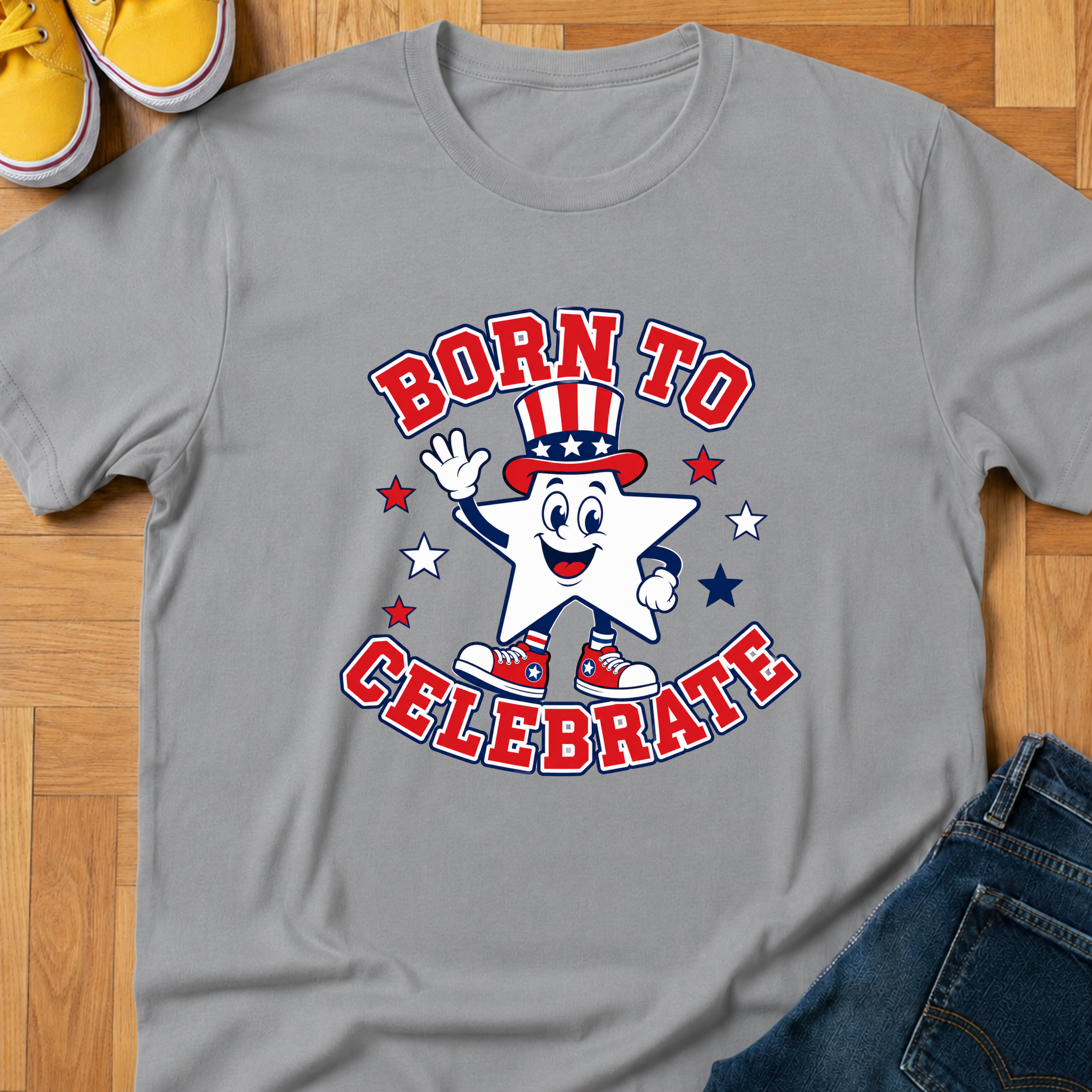 USA Born To Celebrate - Kids Tee