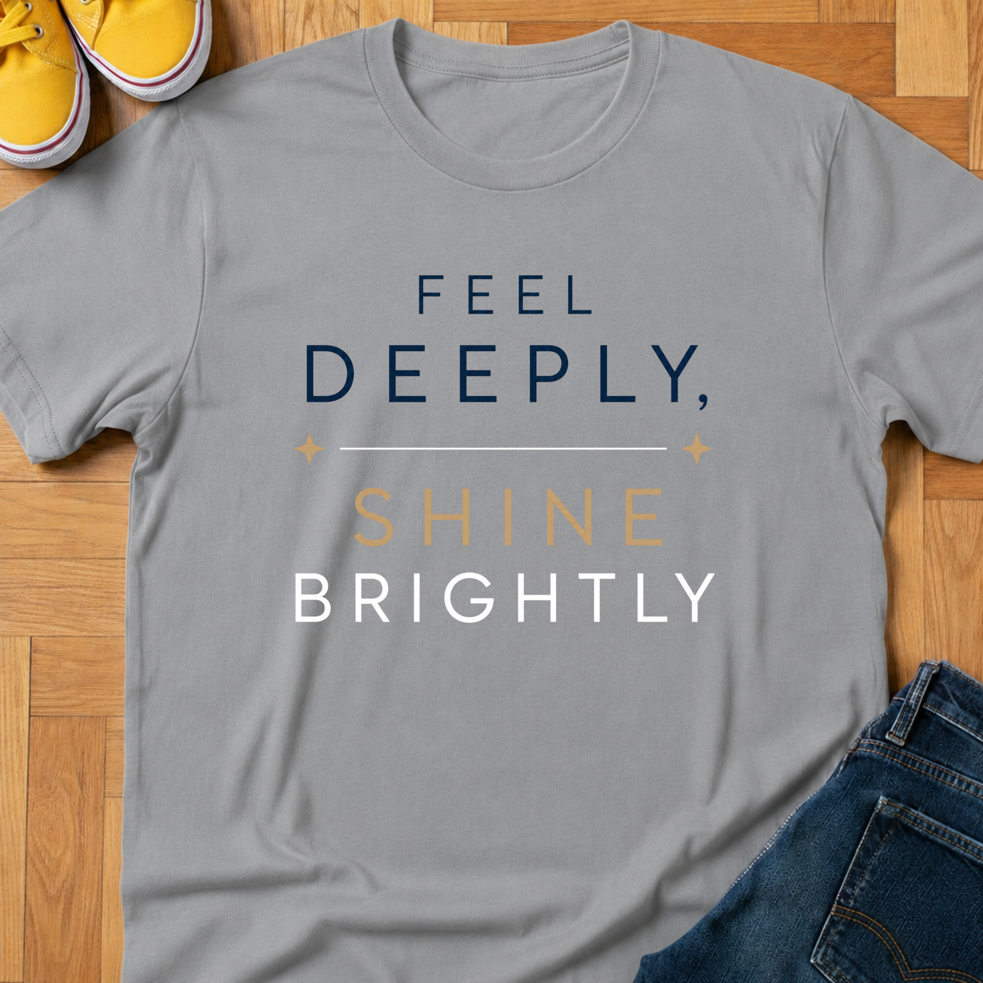 USA Feel Deeply, Shine Brightly - Kids Tee