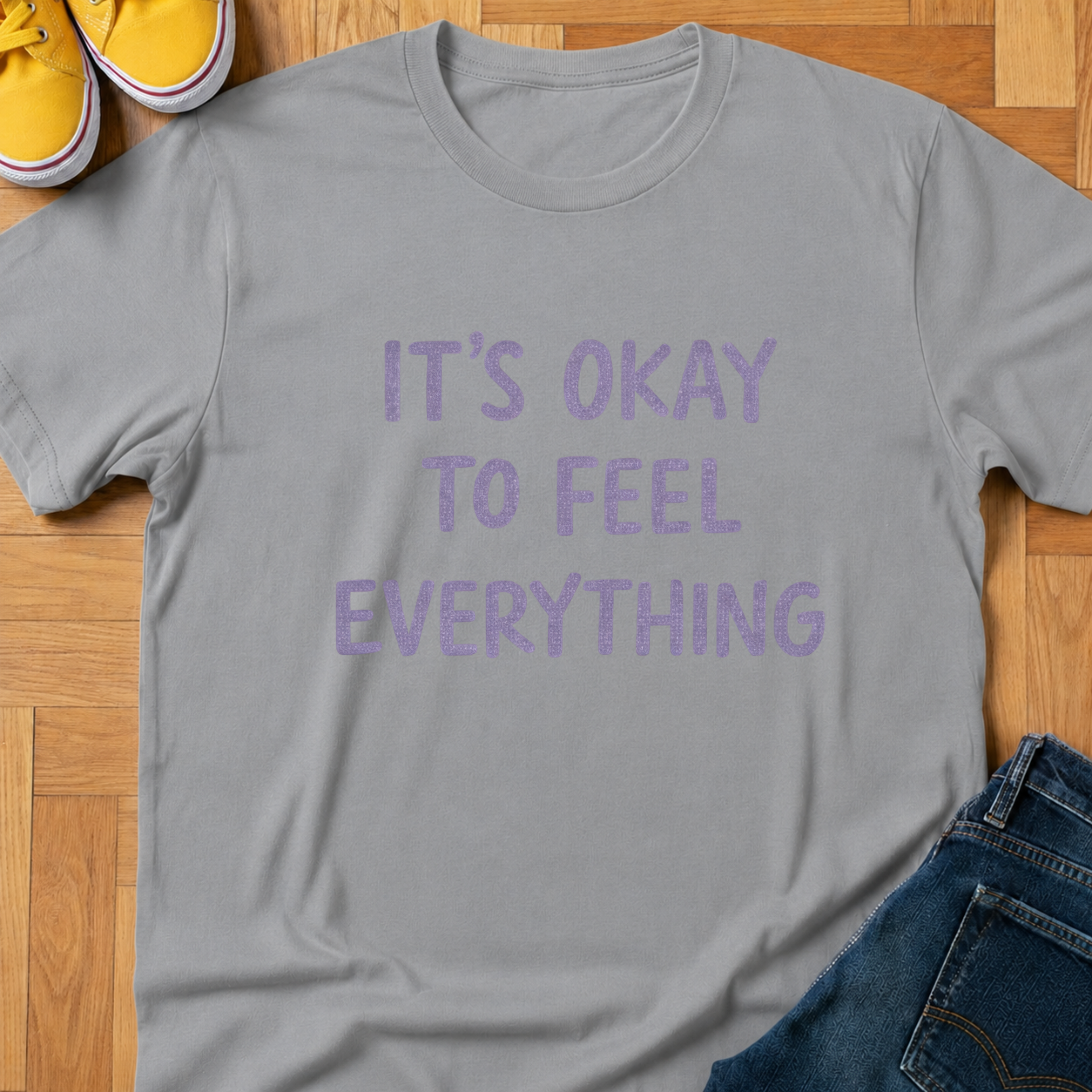 It's Okay To Feel Everything - Kids Tee