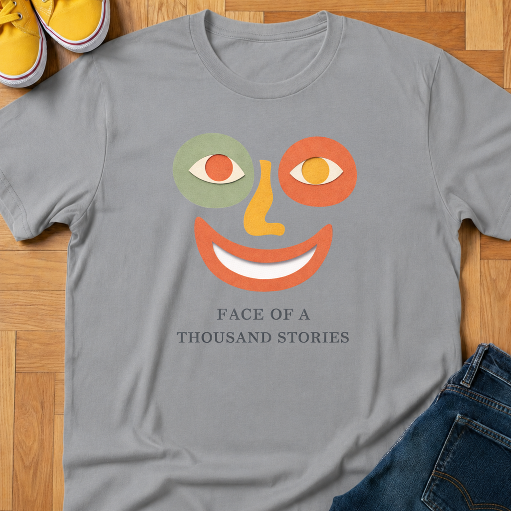 Face Of A Thousand Stories - Kids Tee