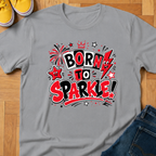 USA Born To Sparkle - Kids Tee